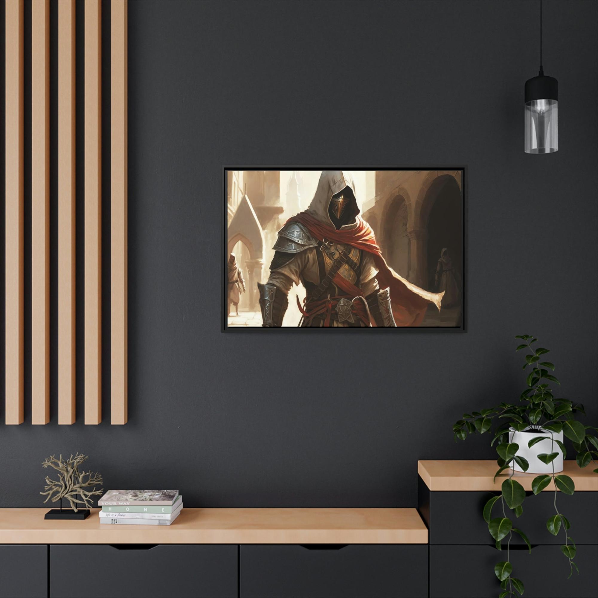 Assassin Creed Altair Ibn-La'Ahad: Wall Art Print on Canvas & Poster of Assassin's Creed