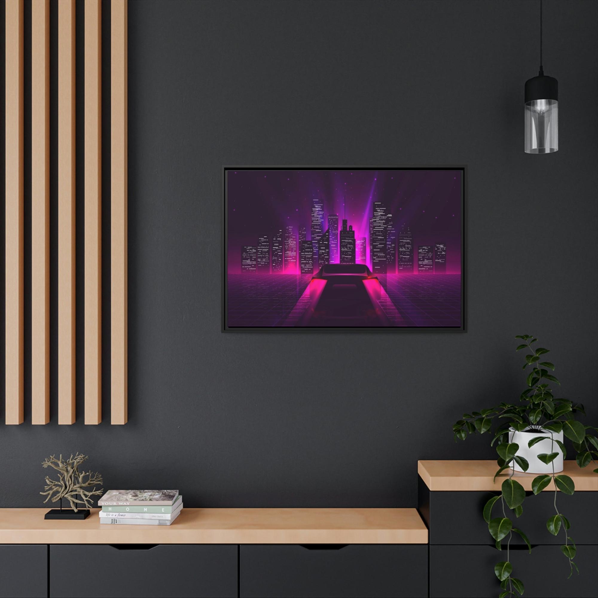Neon Neon Splendor Revealed: Captivating Wall Art Prints with Radiant Glow