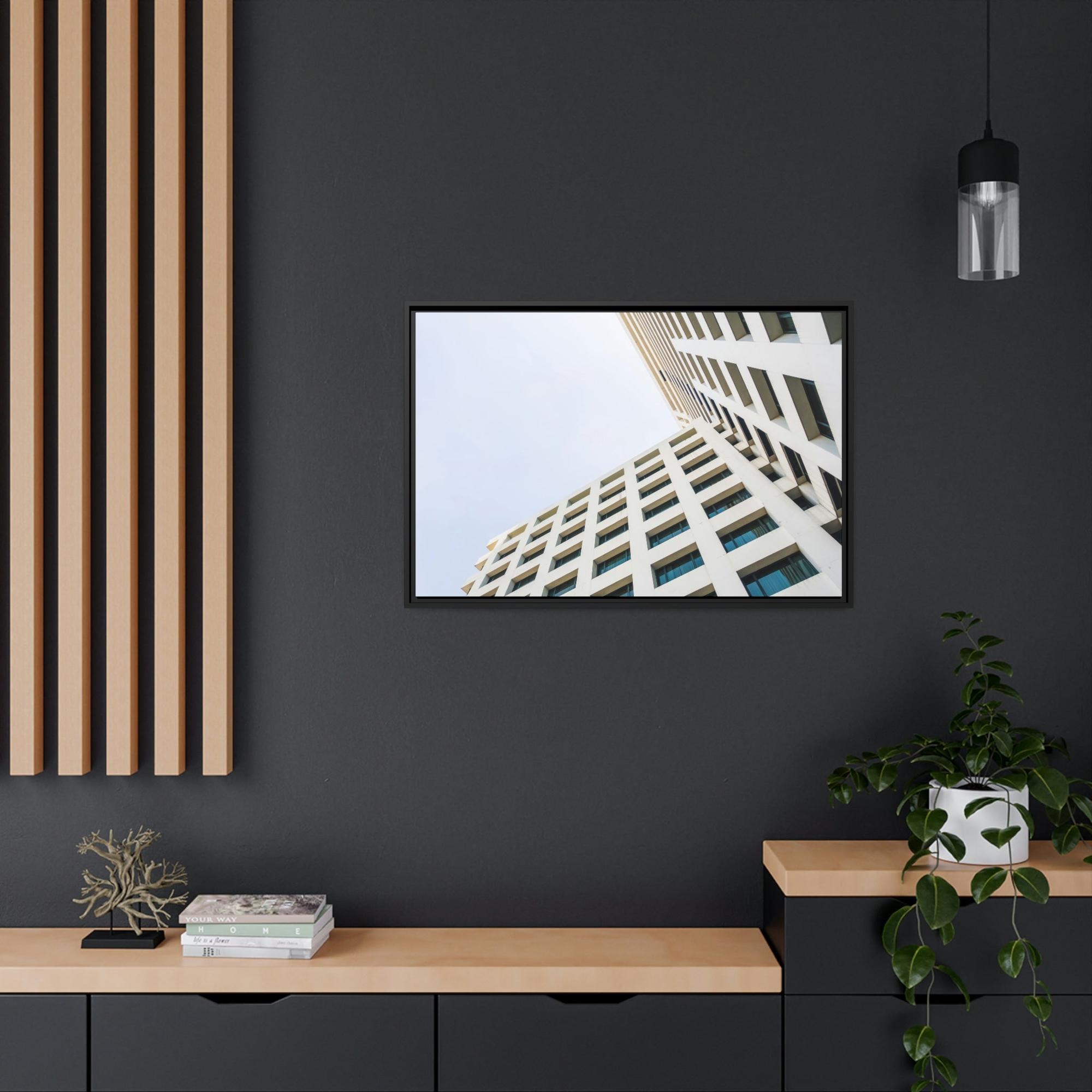 Architecture The Art of Architecture: Natural Canvas & Poster Print of Iconic Buildings