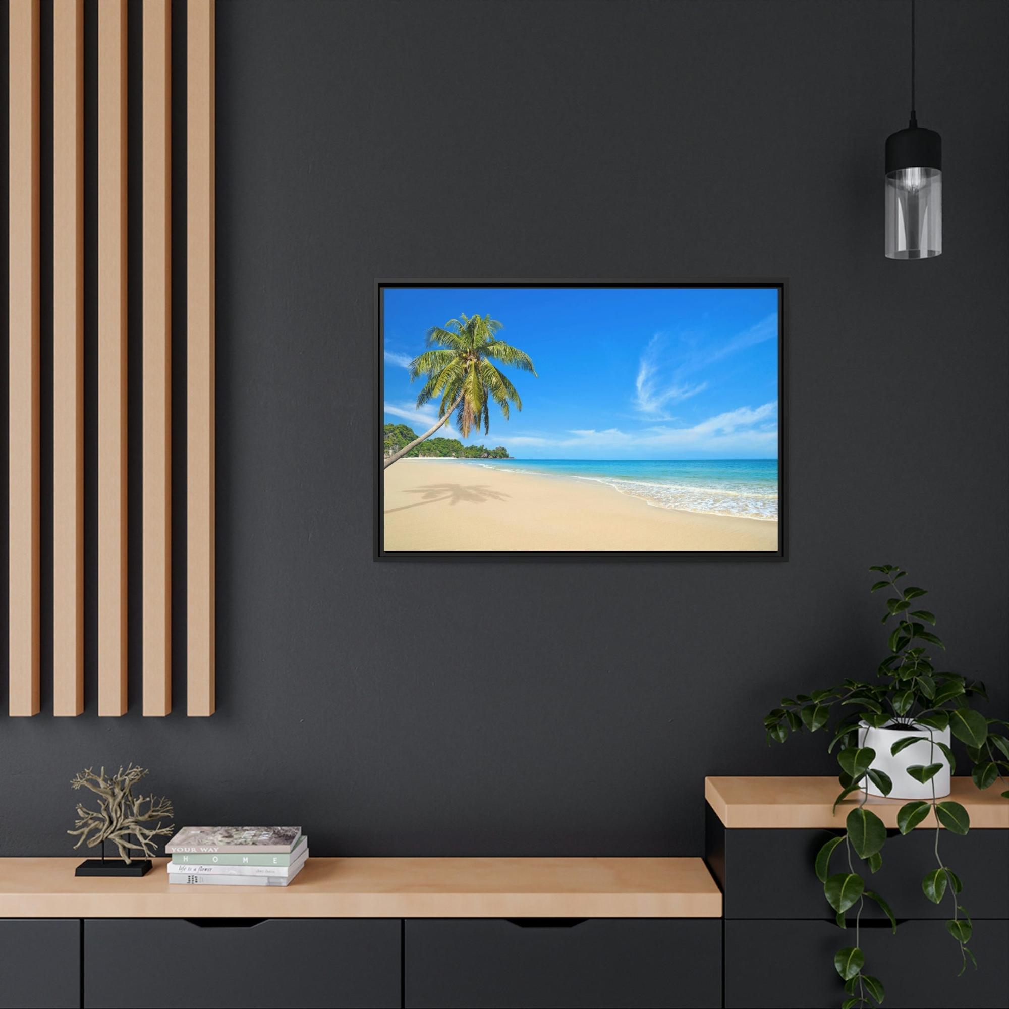 Island Beach Island Bliss: Canvas & Poster Art of a Beautiful Beach Destination