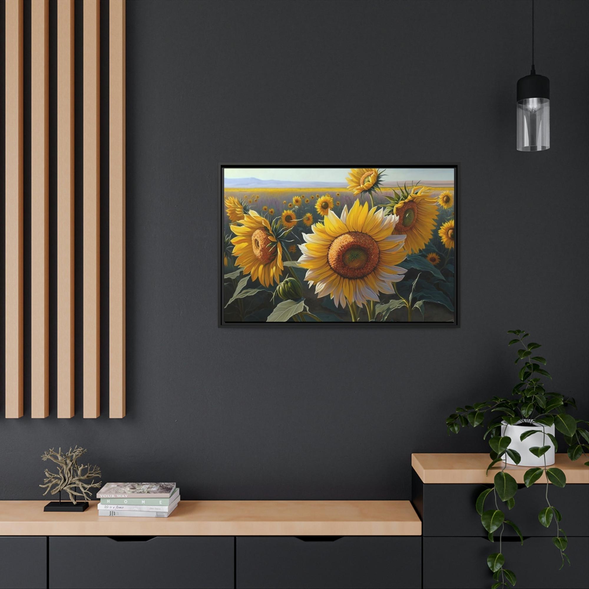 Sunflowers Sunflower Serenade: A Rhapsody of Color and Light in Nature's Garden
