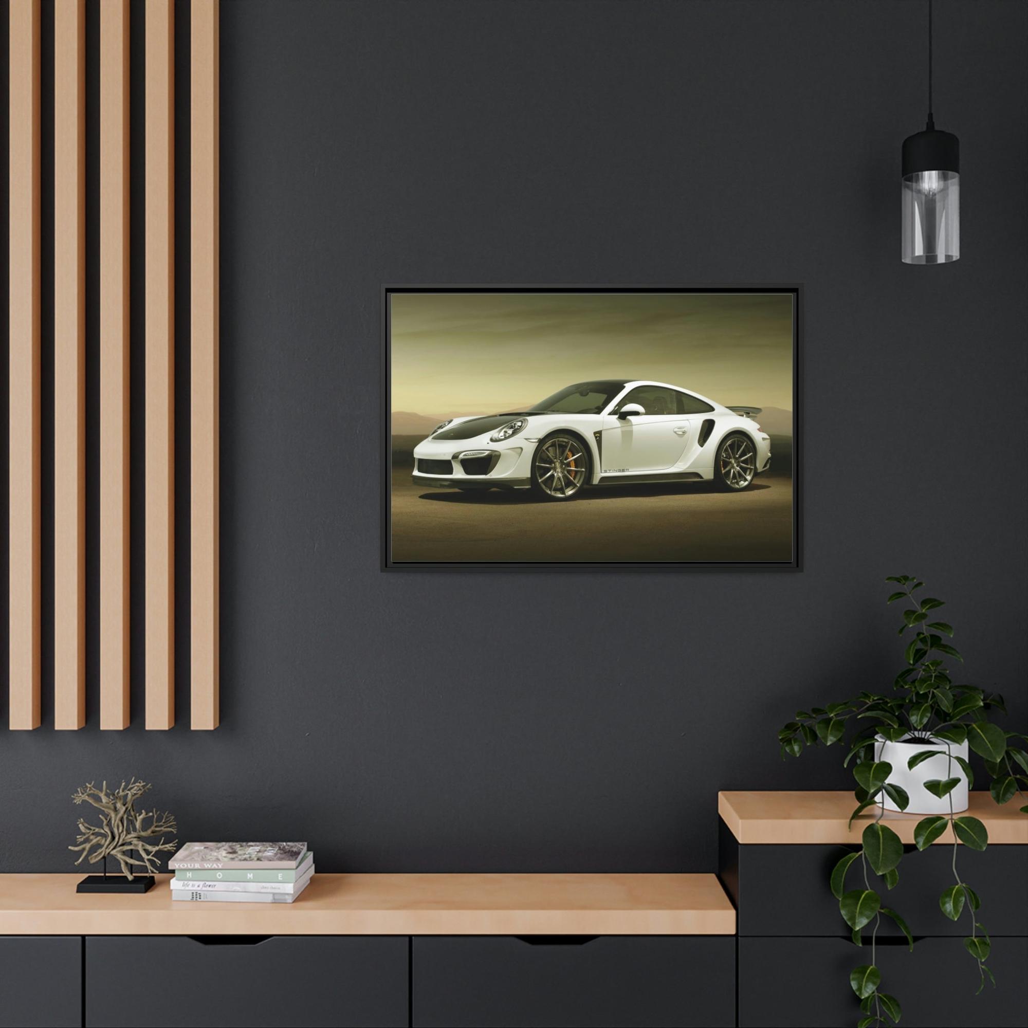 Porsche Porsche Performance Art: Canvas & Poster Print of a Sports Car Masterpiece