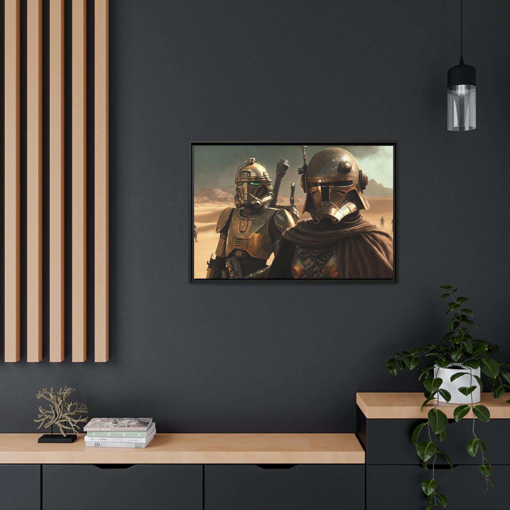 Star Wars Interstellar Adventure: Print Canvas Art with Star Wars Theme