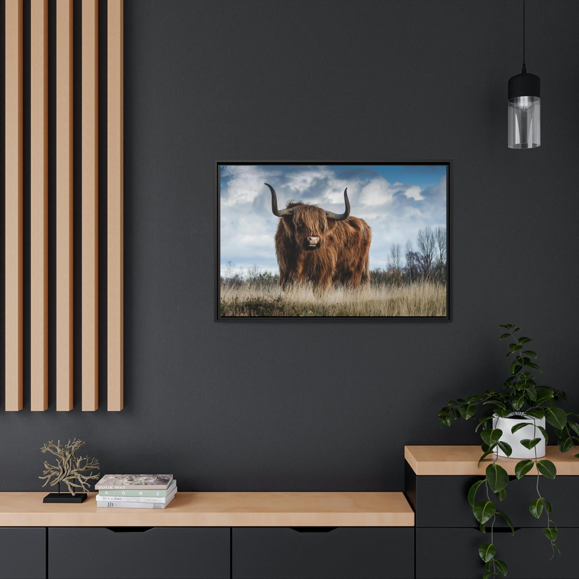 Highland Cow Scottish Long Haired Cattle - Wall Art - Highland Cow | Animals Art