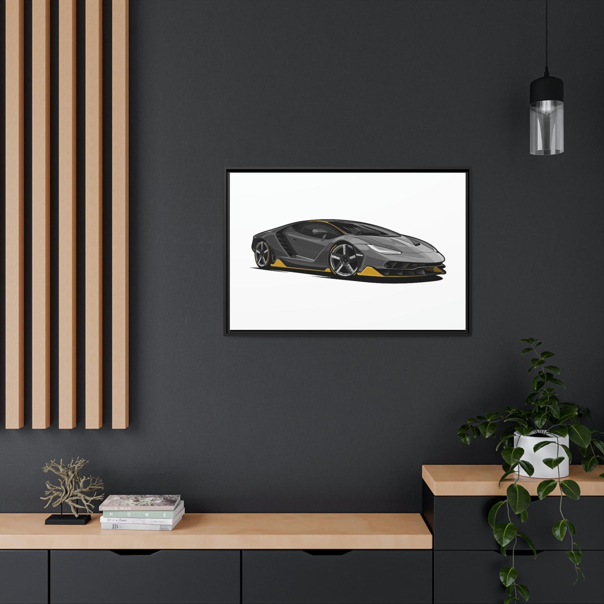Lamborghini Lamborghini Legacy: Exquisite Canvas & Poster Art and Wall Print