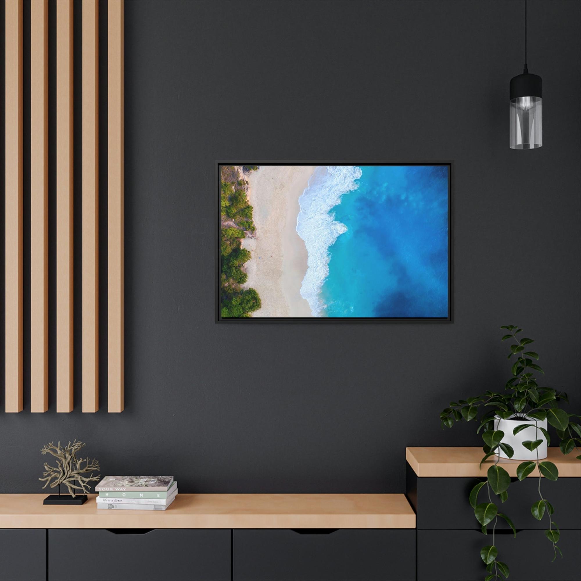 Tropical Beach Tropical Rhapsody: A Symphony of Color