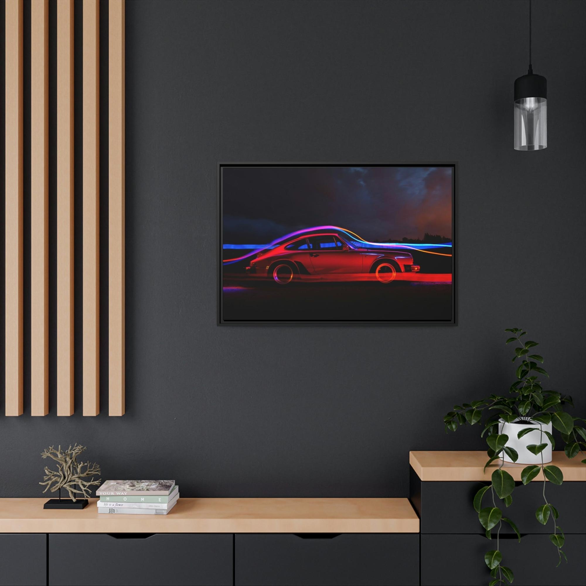 Porsche Porsche Reflections: Artistic Canvas and Print Artwork of Classic Cars