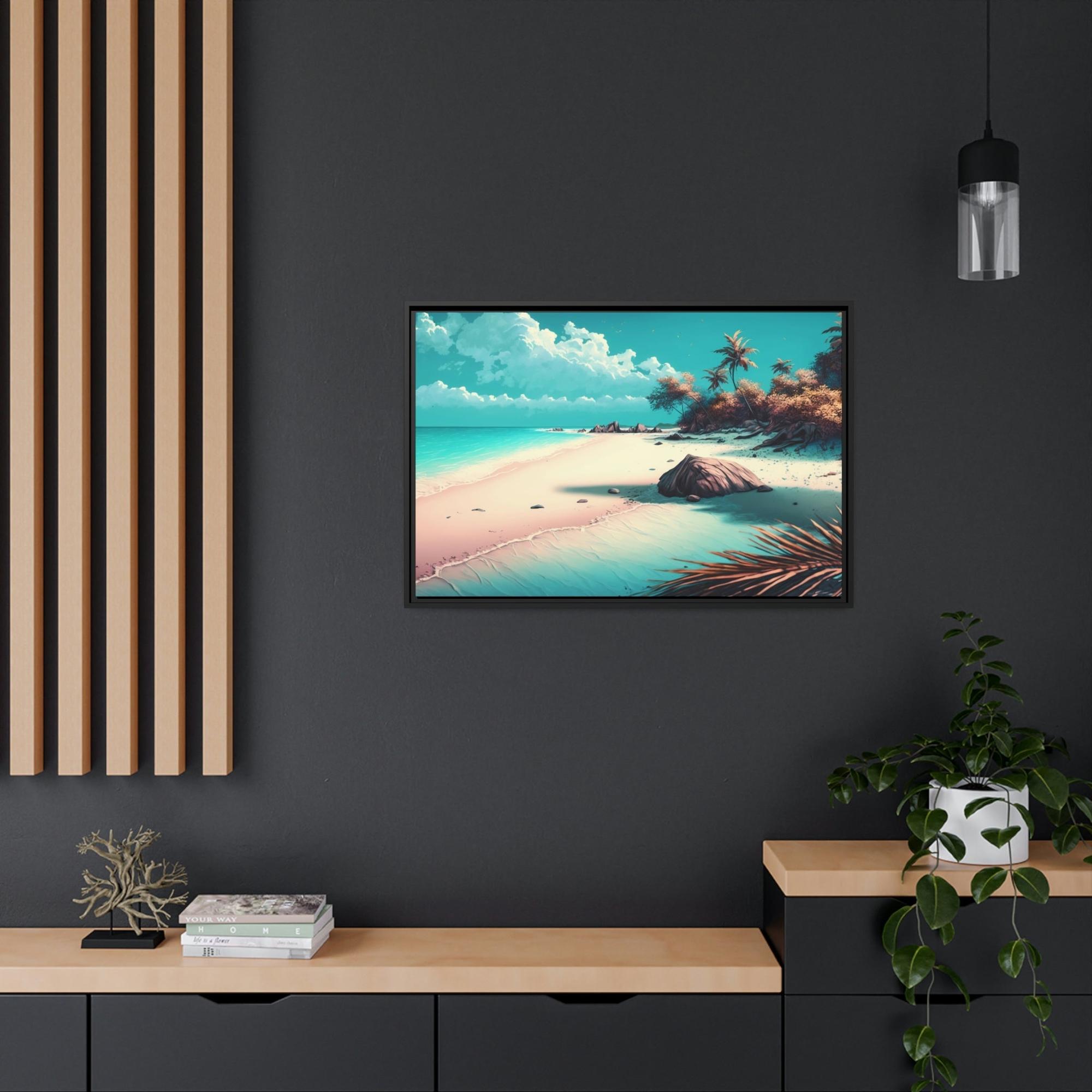 Tropical Beach Island Majesty: A Regal Paradise