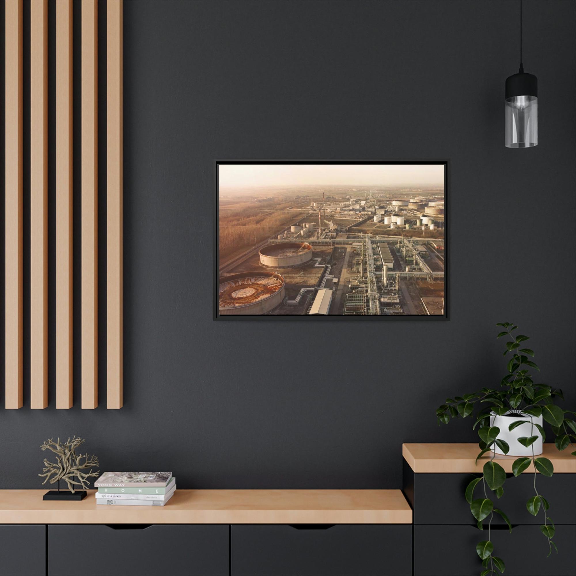 Pelicans Industrial Chic: A Canvas Modernity