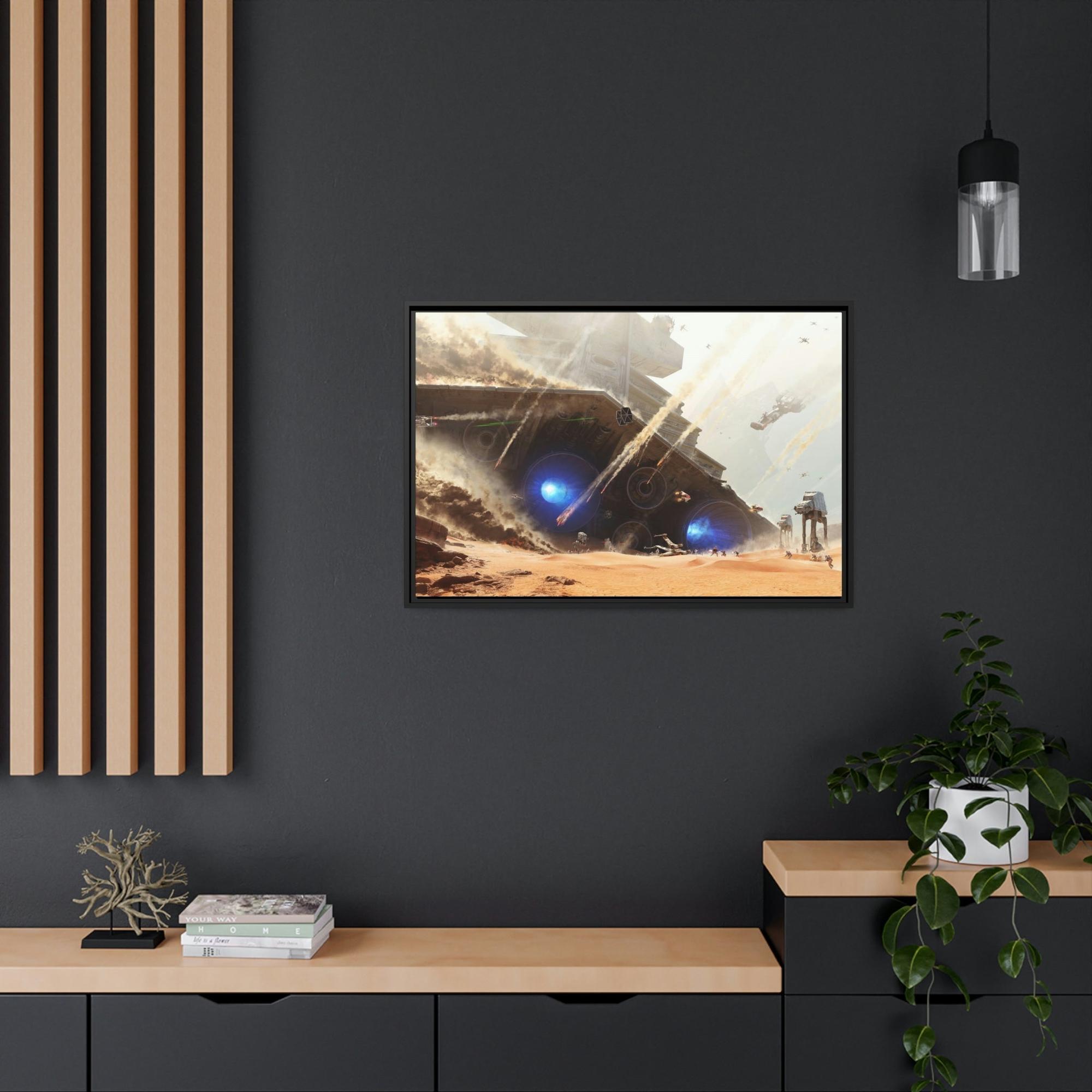 Star Wars Star Wars Wall Art: Canvas & Poster Print of Intergalactic Adventure