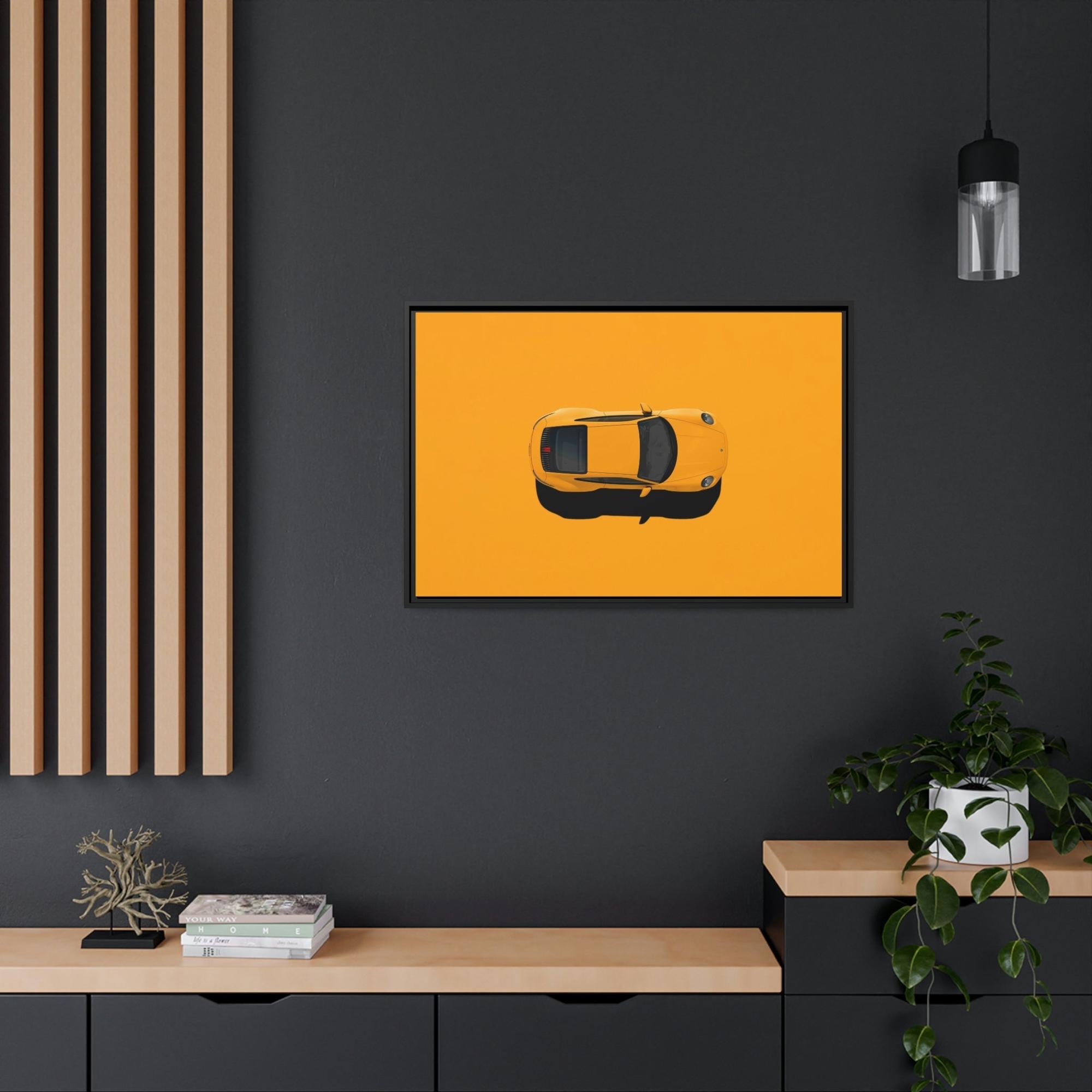 undefined The Porsche Palette: A Framed Canvas & Poster Artwork That Celebrates Automotive Beauty