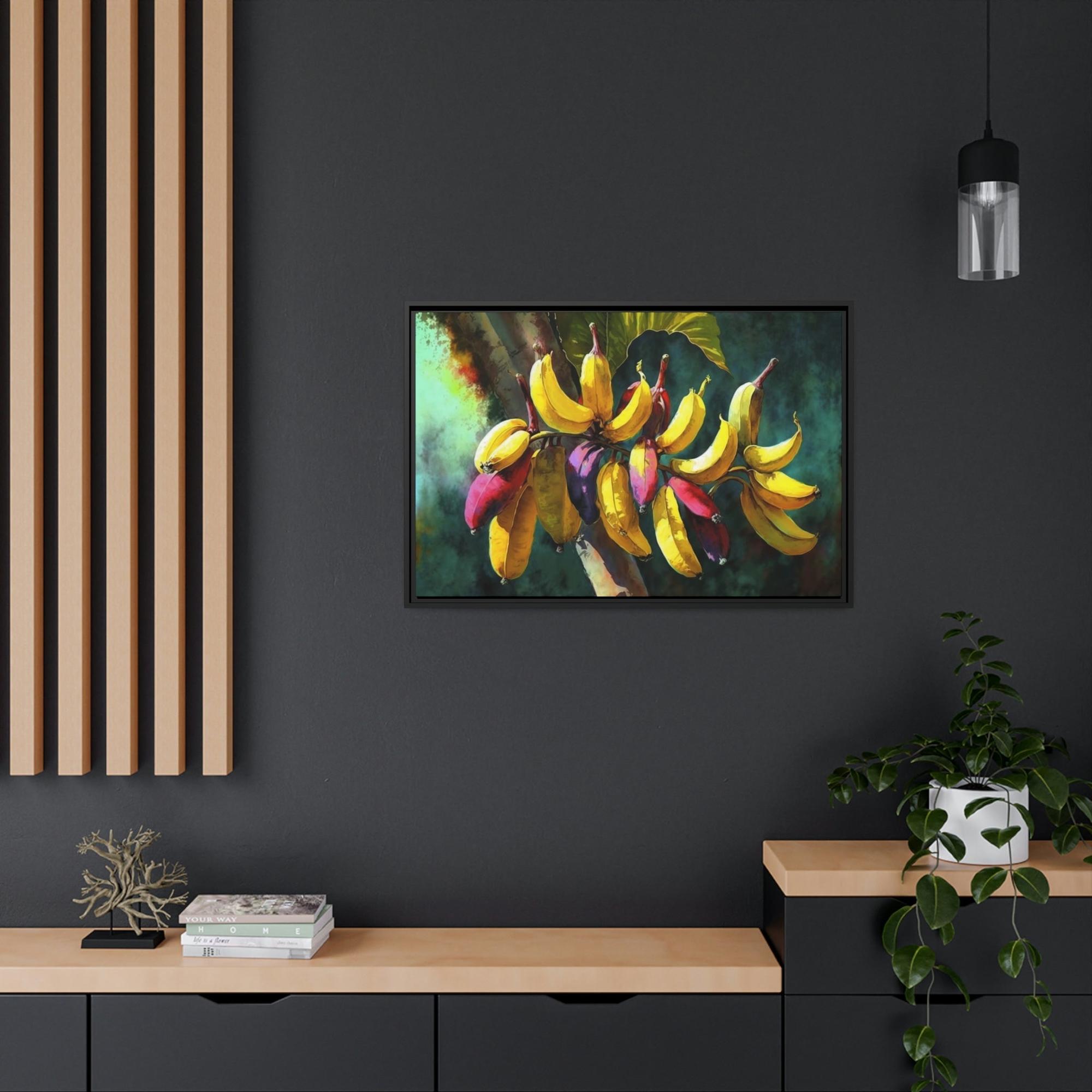 undefined The Beauty of the Tropics: Natural Canvas & Posters with Lush Banana Trees