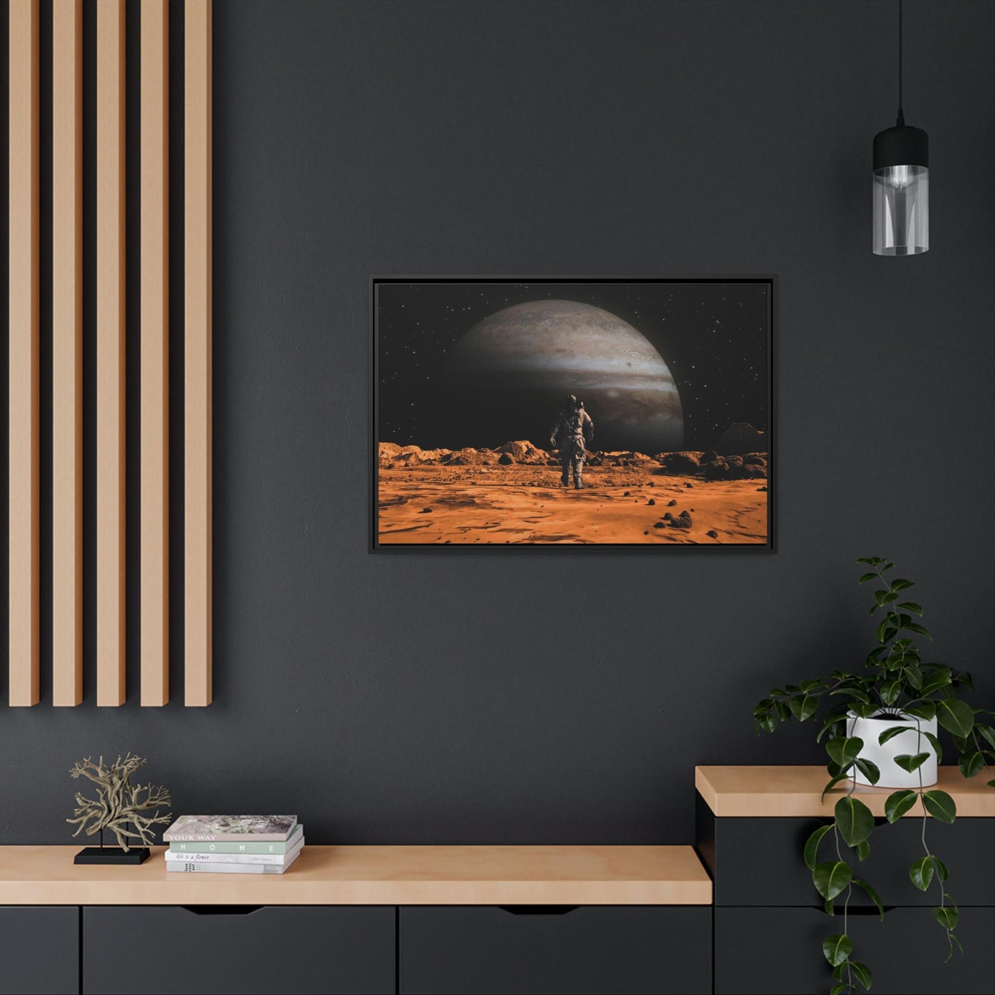 Astronauts The Art of Astronauts: Framed Canvas for Your Personal Gallery