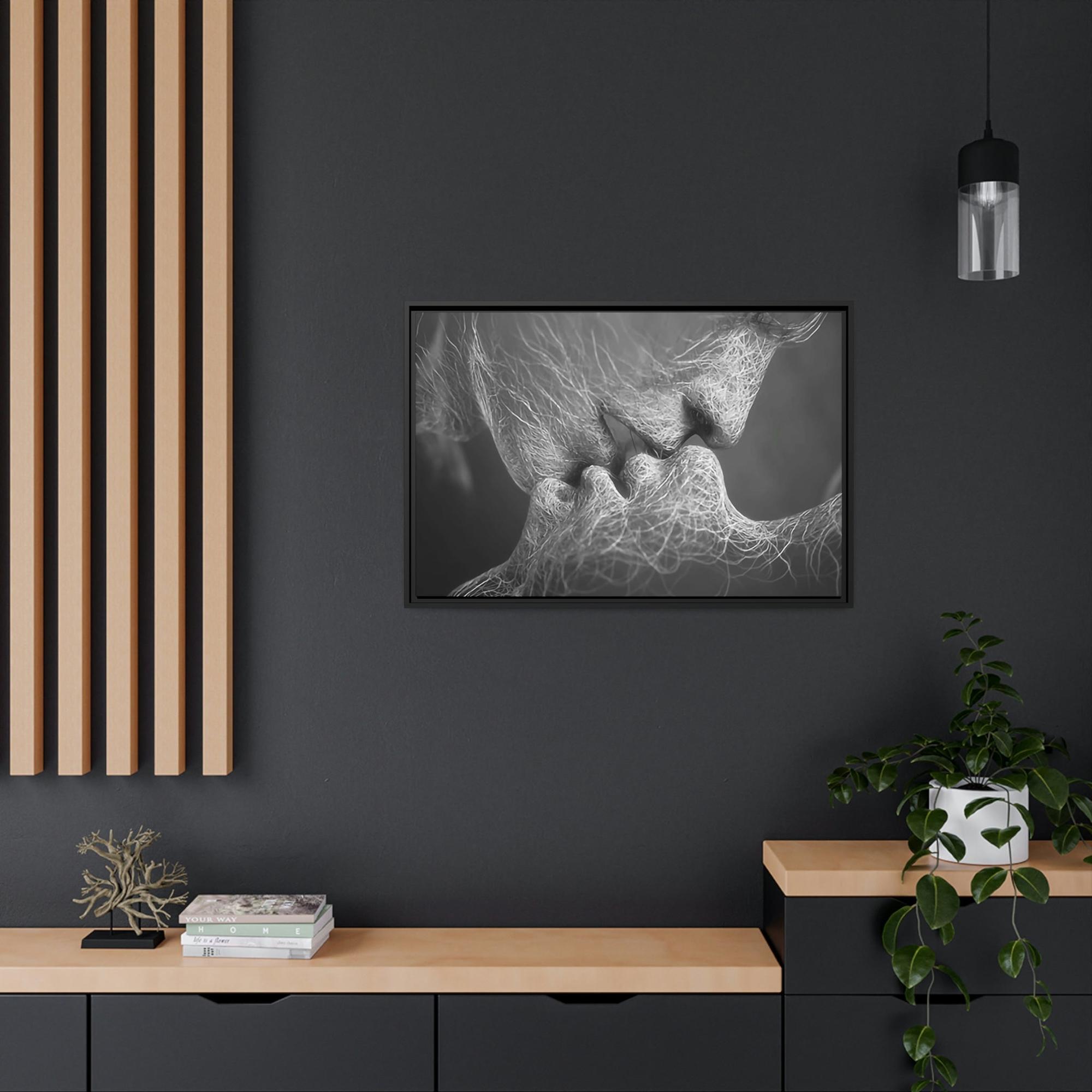 Modern Modern Vibes: Beautiful Wall Art on Natural Canvas & Poster