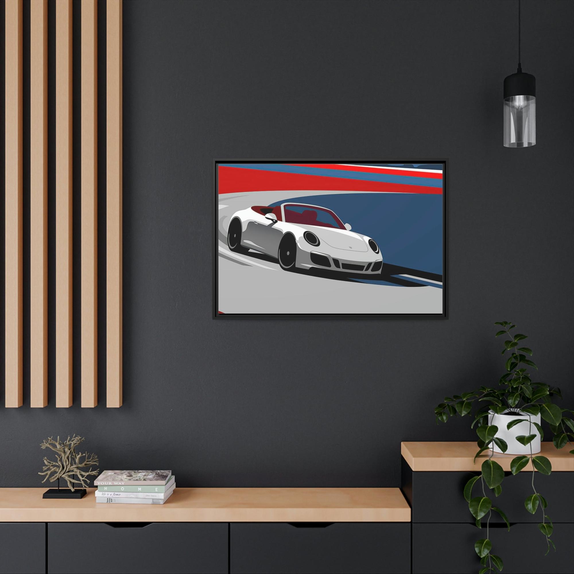 Porsche Speed and Style: Stunning  Canvas & Poster Wall Art of Porsche