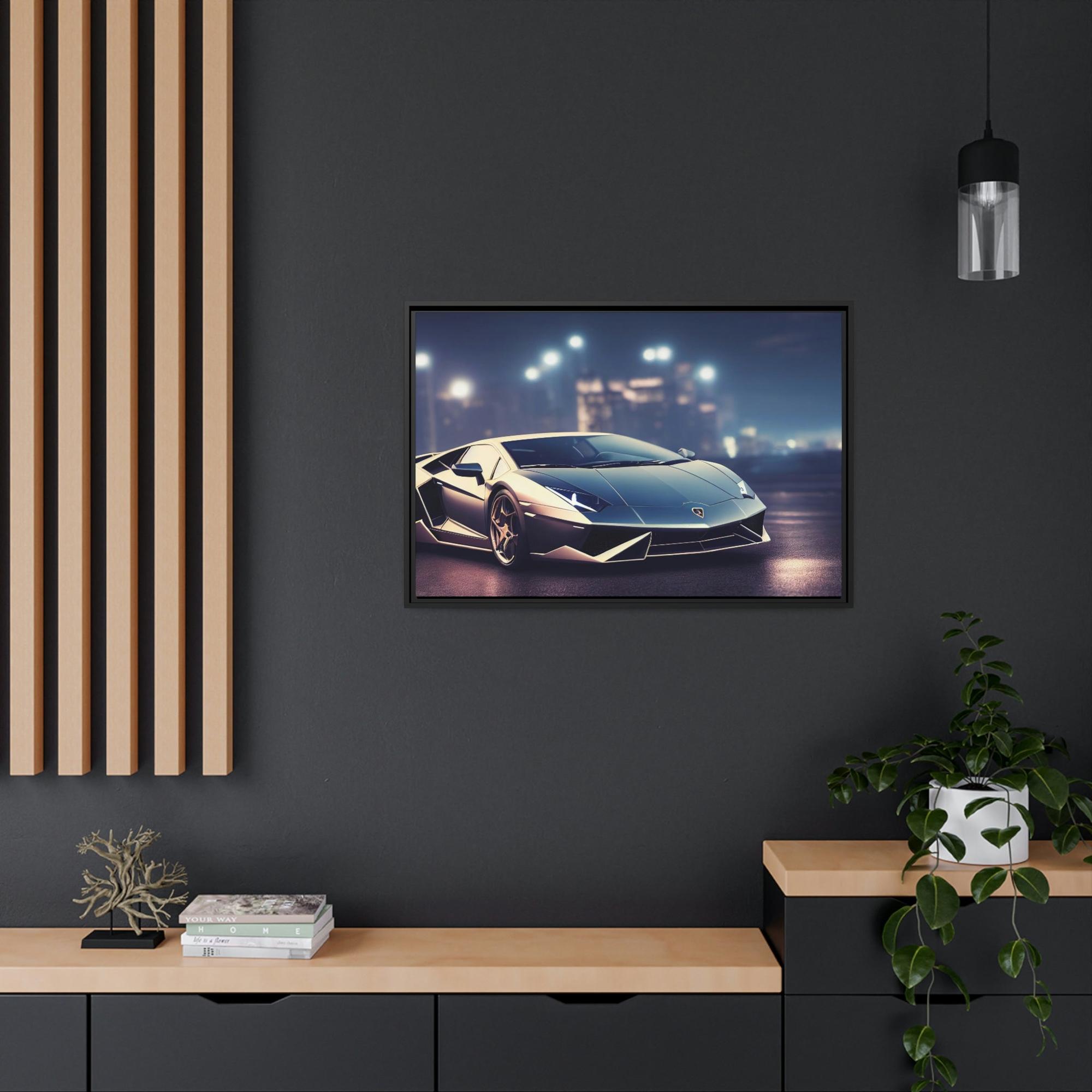 Lamborghini Speed Demon: Lamborghini Sports Car on Canvas & Poster