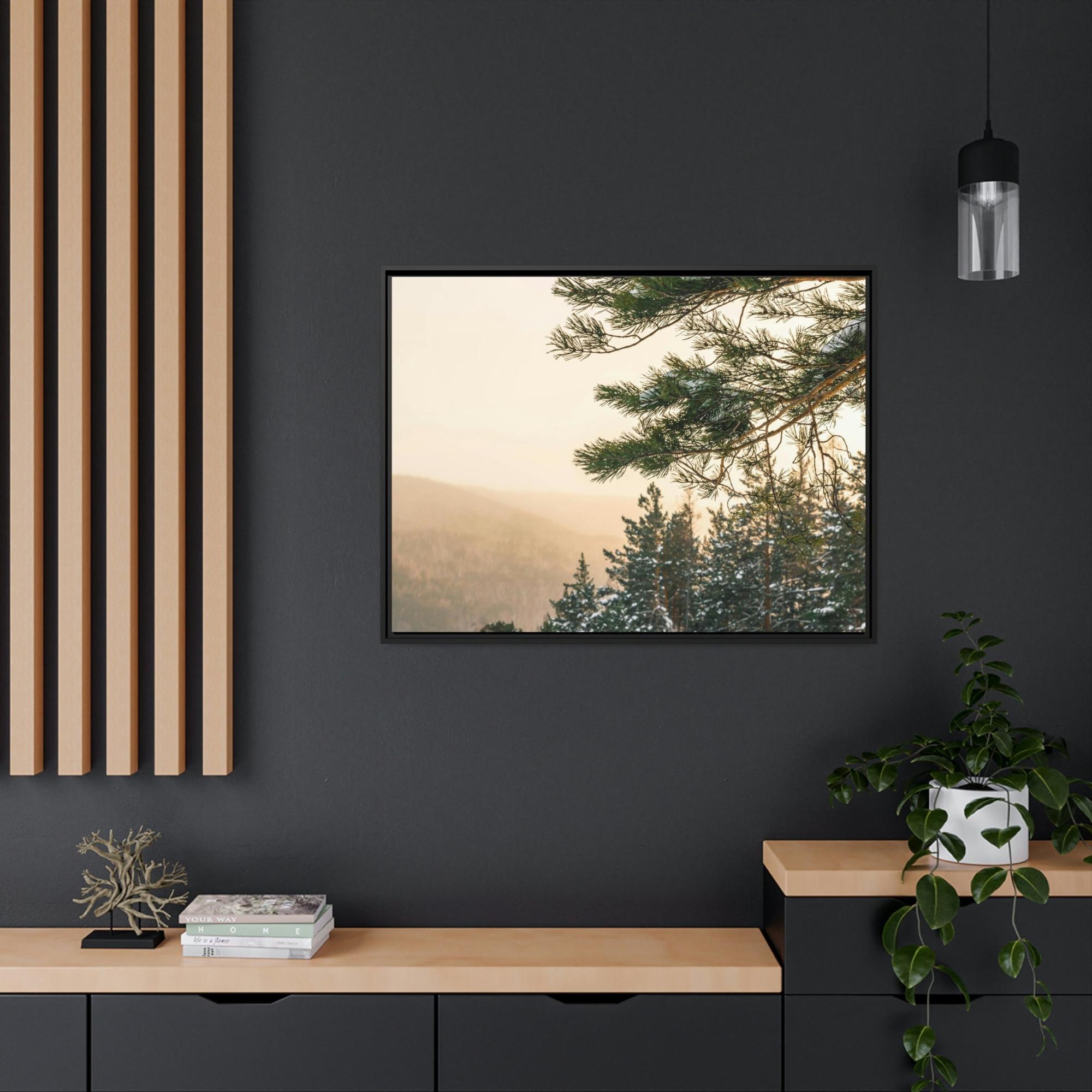 Pine Trees Nature's Pillars: A Canvas of Pine Trees
