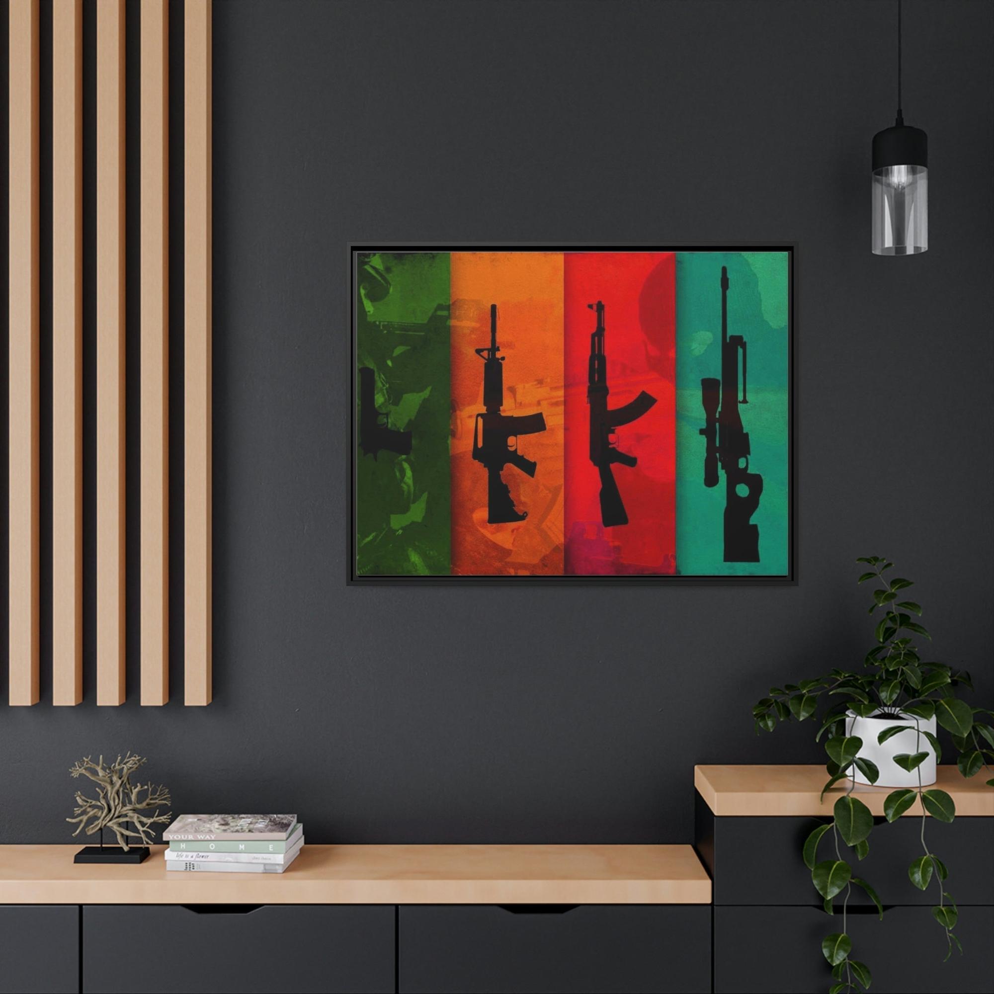 Counter Strike Counter Strike: Immersive Gaming Art on Framed Canvas & Poster