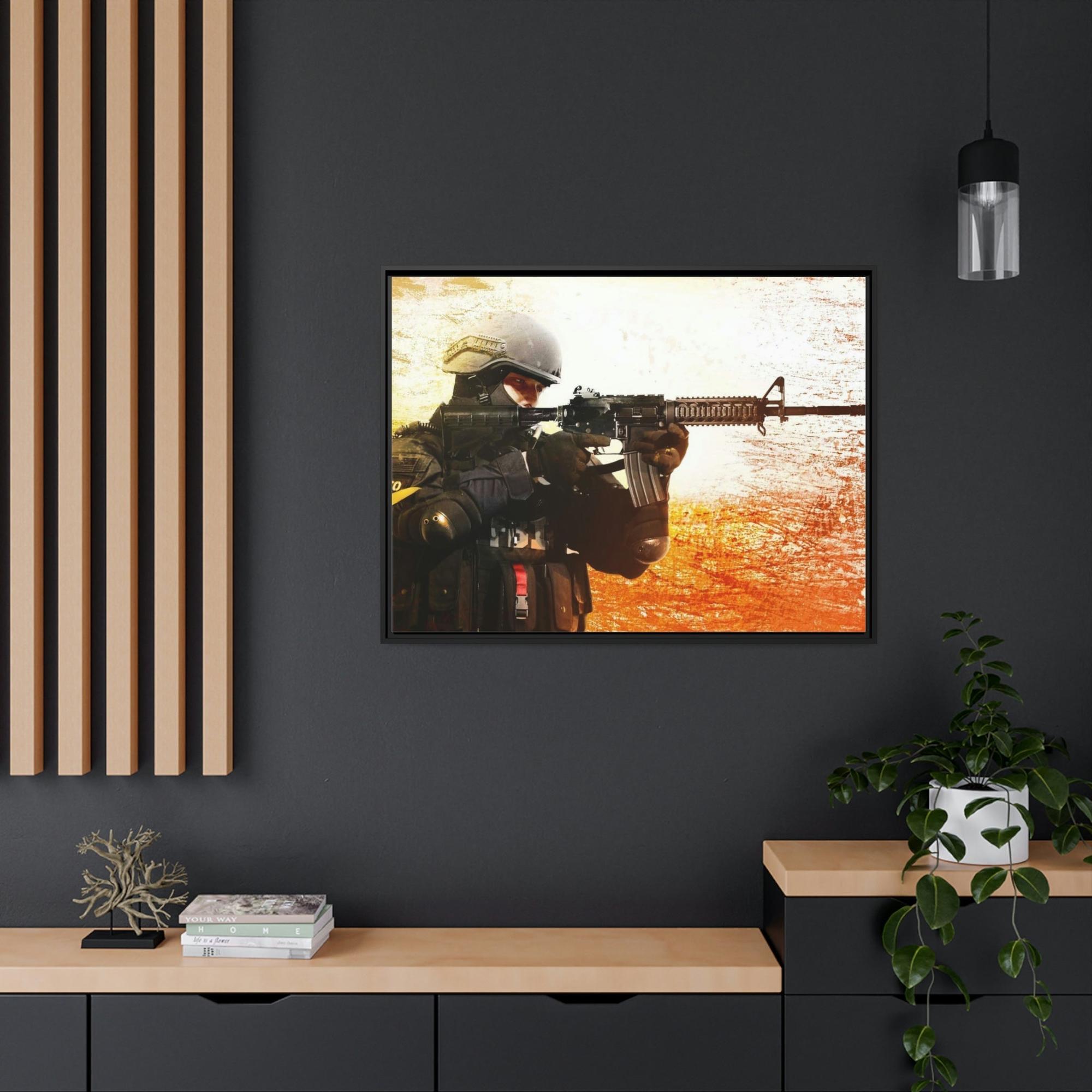 Counter Strike Gaming Glory: Counter Strike Poster & Canvas Wall Art