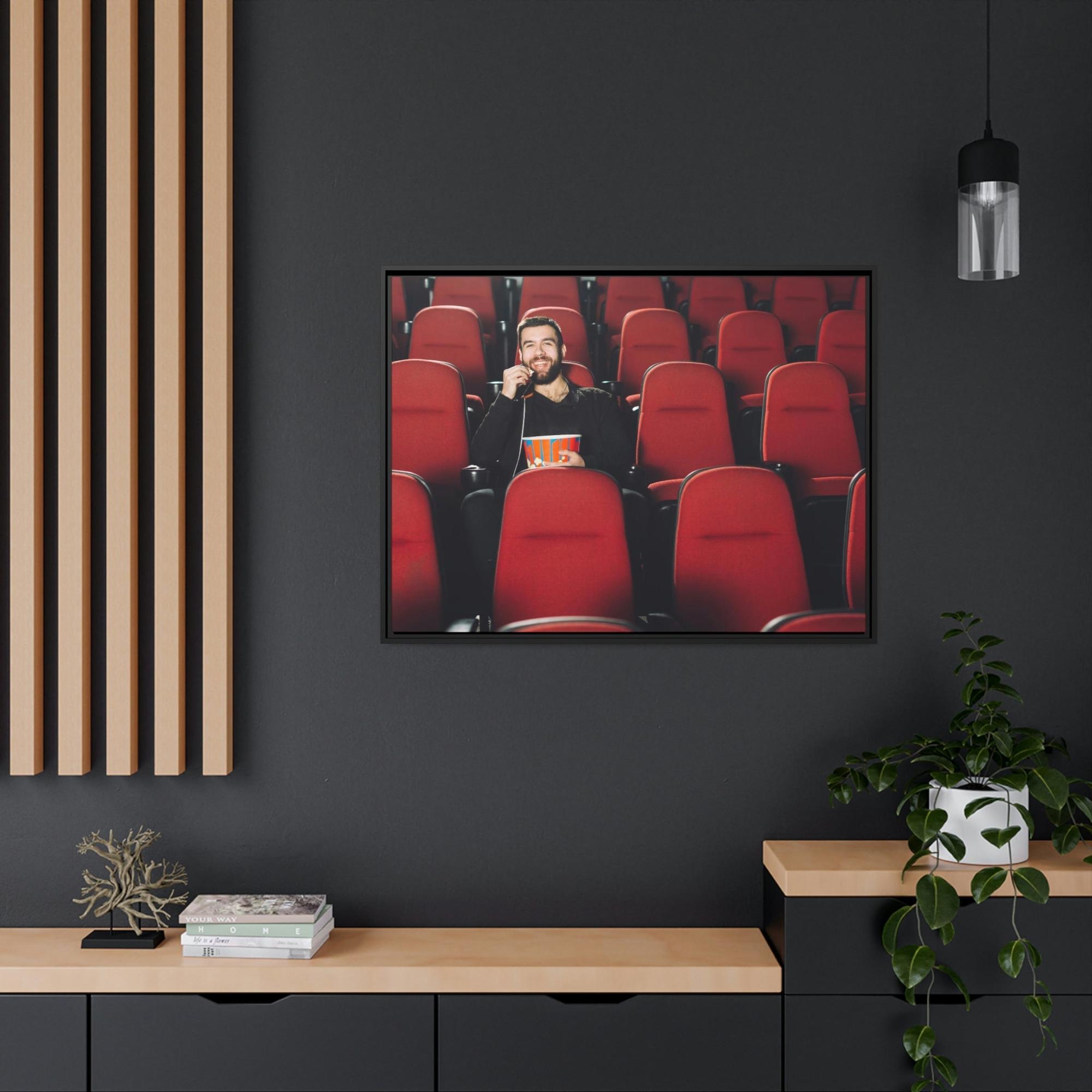 Comedy Comedy Club Chaos: A Hilarious Canvas Print of a Stand-Up Show