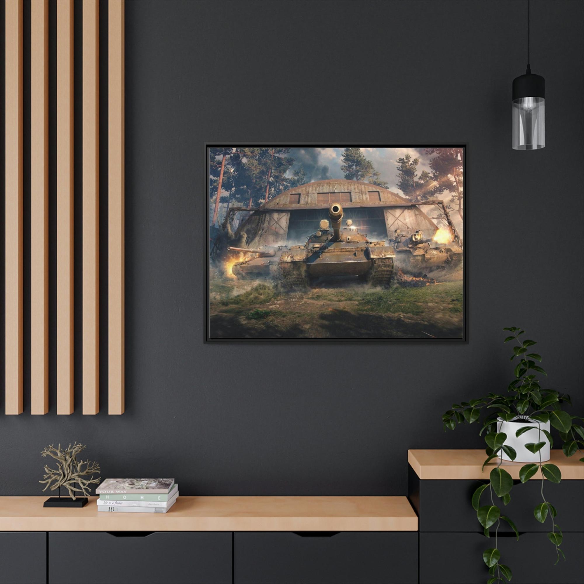 World Of Tanks Steel Titans Clash: World of Tanks Сanvas Wall Art for Your Space