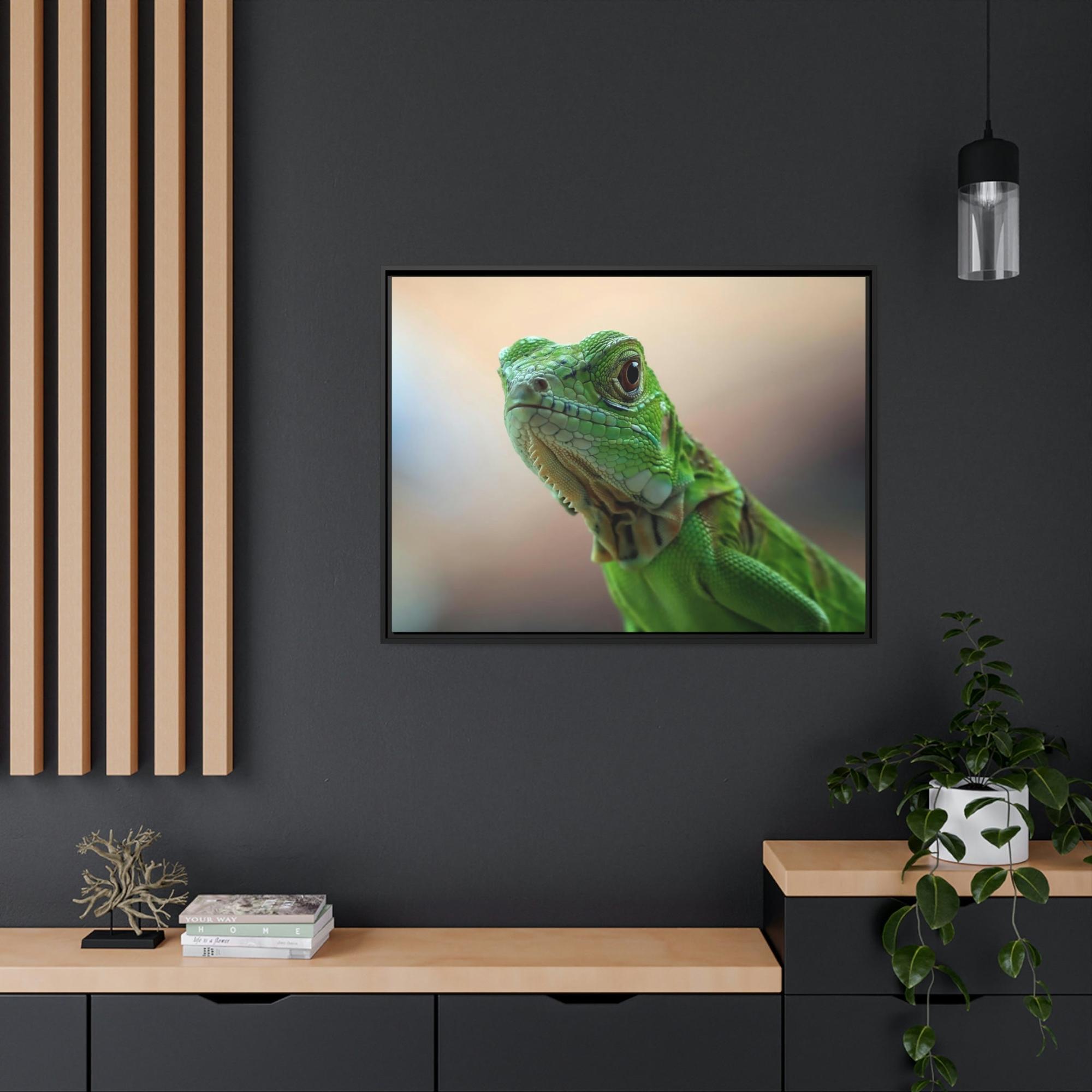 Lizards Scaly Beauty: Captivating Lizard Art on Natural Canvas