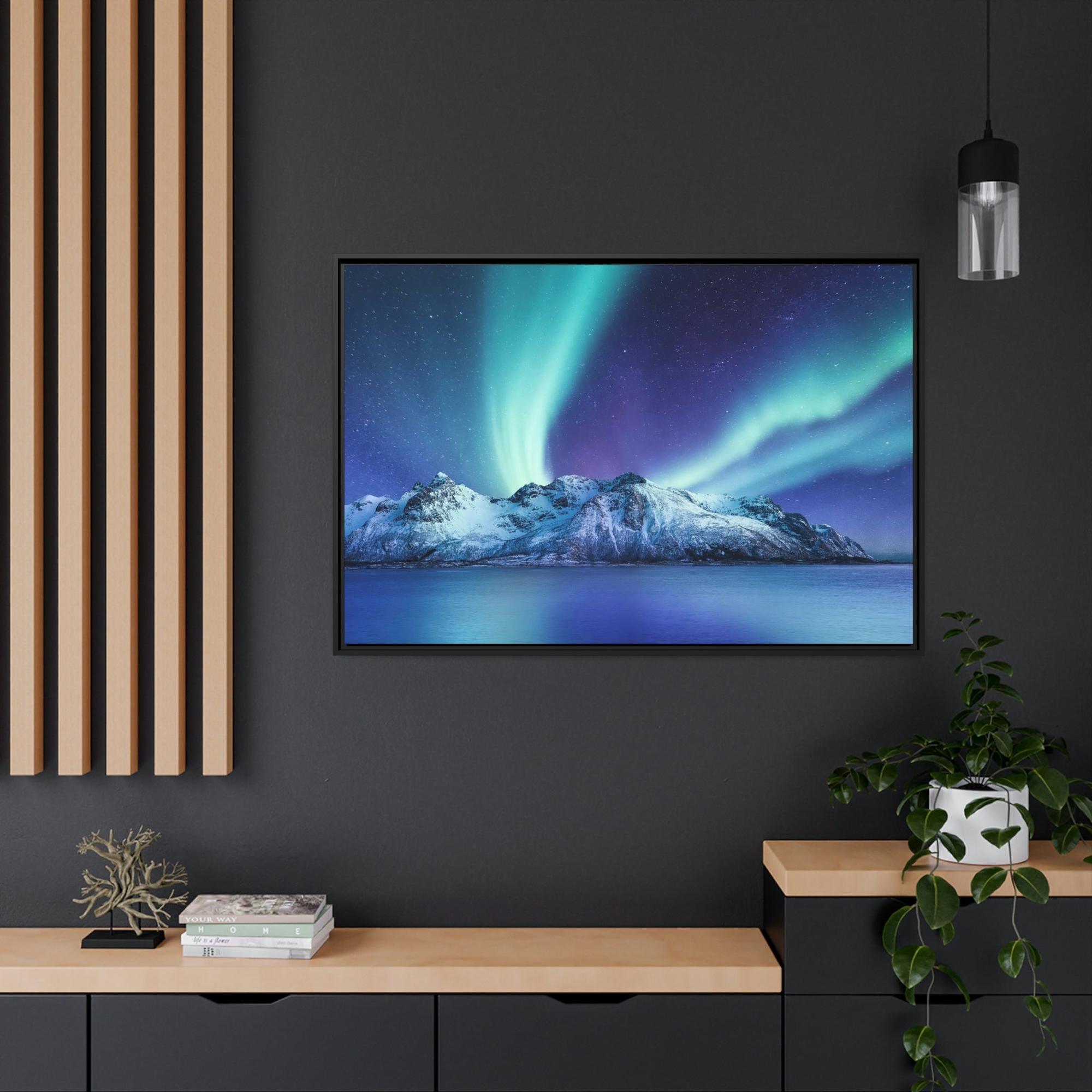 Aurora Borealis The Northern Lights: A Vibrant Canvas of Nature's Color Palette
