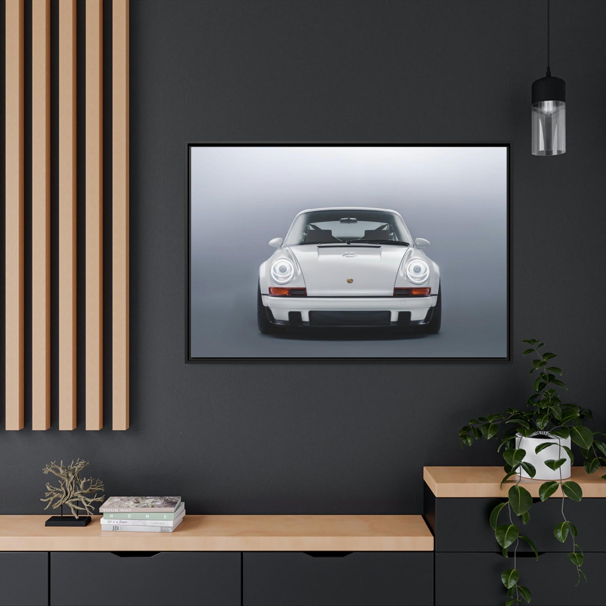 Porsche Sleek Sophistication: Canvas Wall Art Print of the Porsche Aesthetic