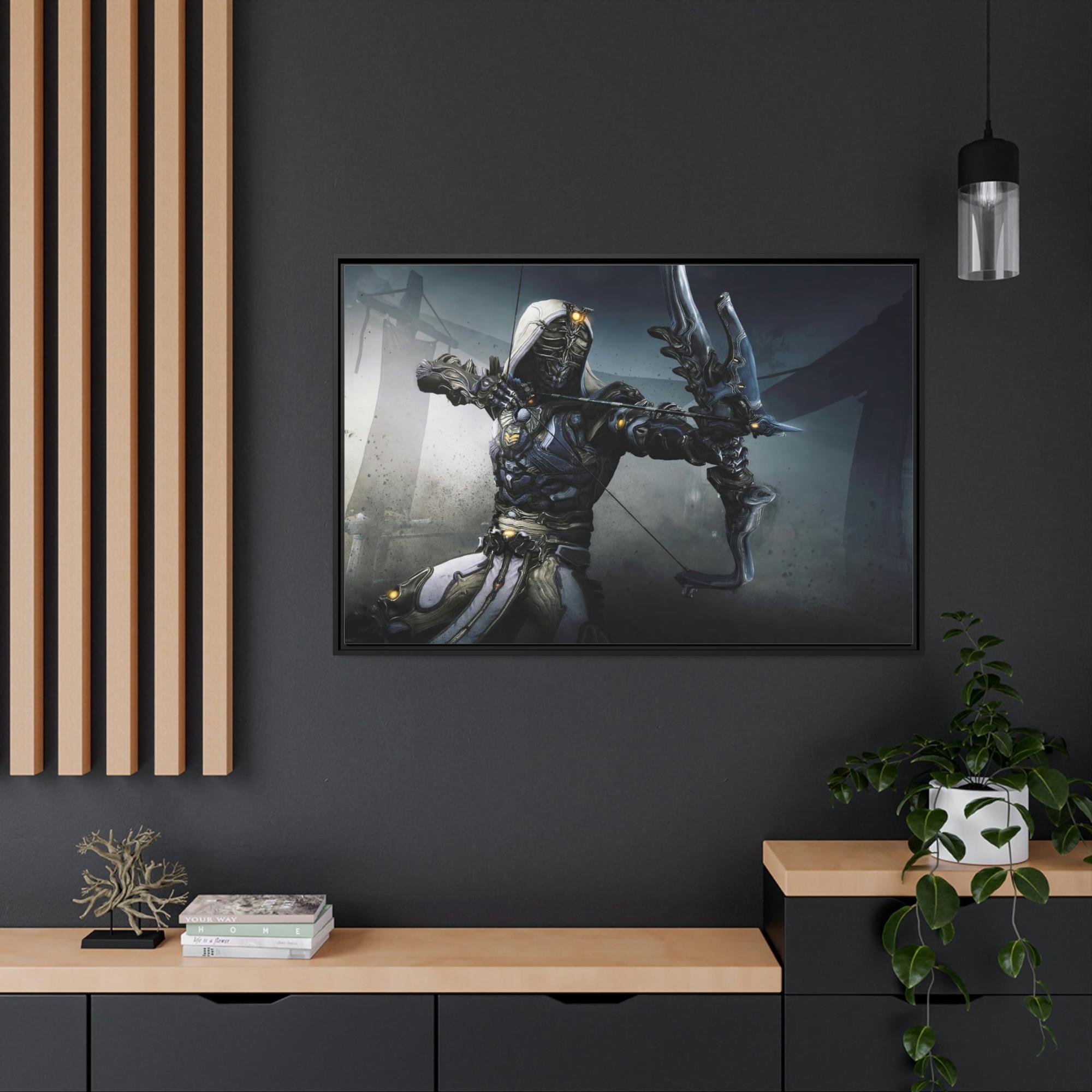 Warframe Warframe's Planets: A Collection of Canvas Art Prints for Fans of the Game's Worlds