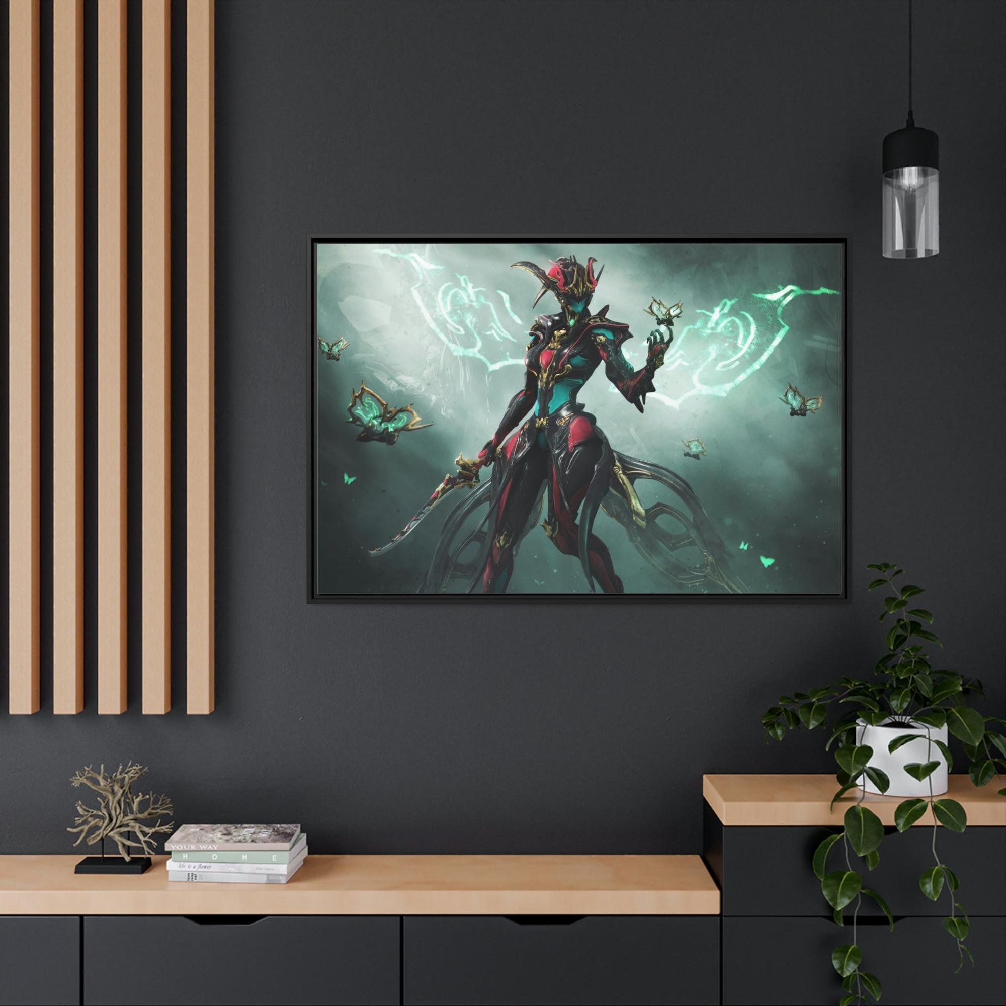 Warframe Warframe's Best Moments: A Collection of Canvas Art Prints for Fans of the Game