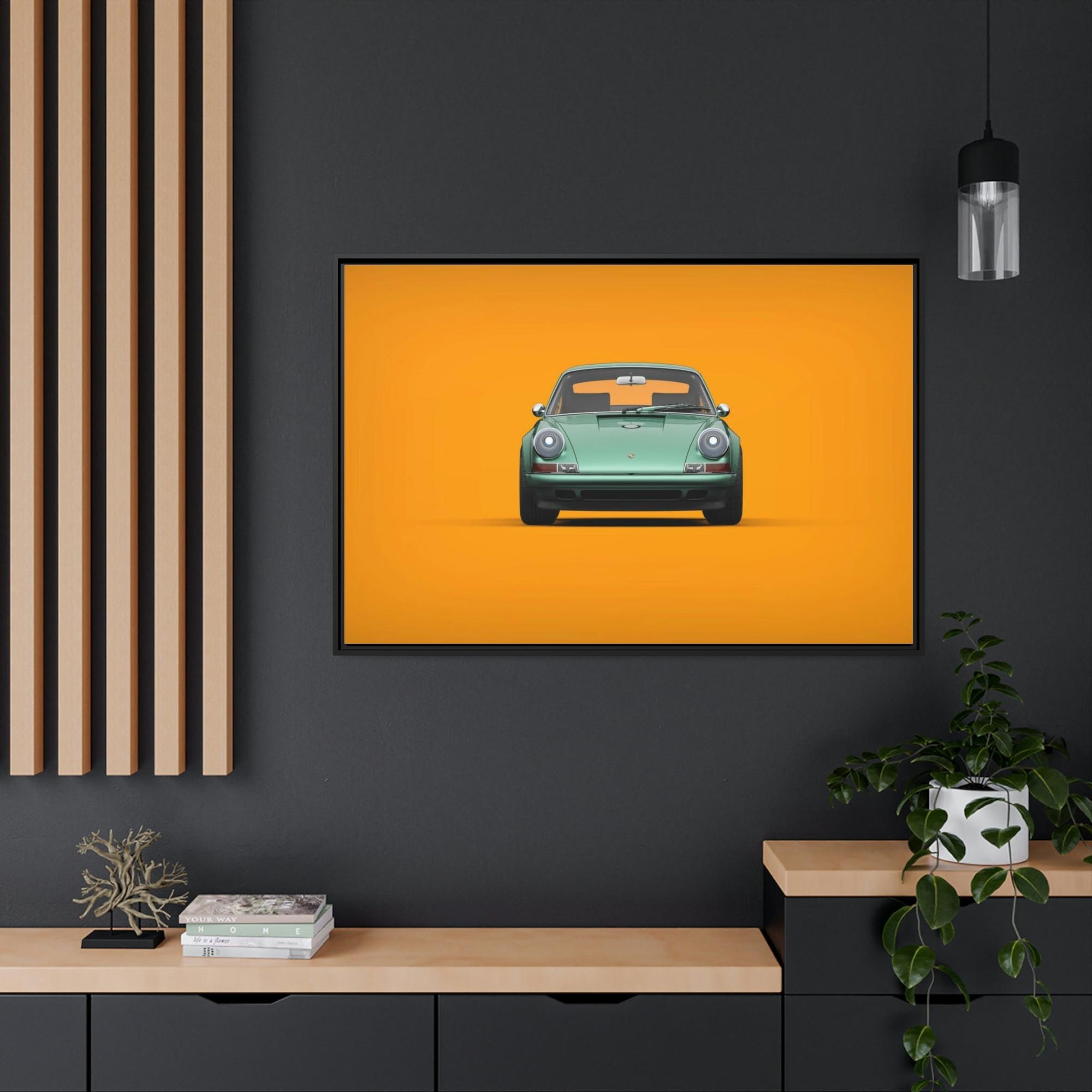 Porsche The Porsche Dream: A Natural Canvas & Poster Print of the Iconic Luxury Car