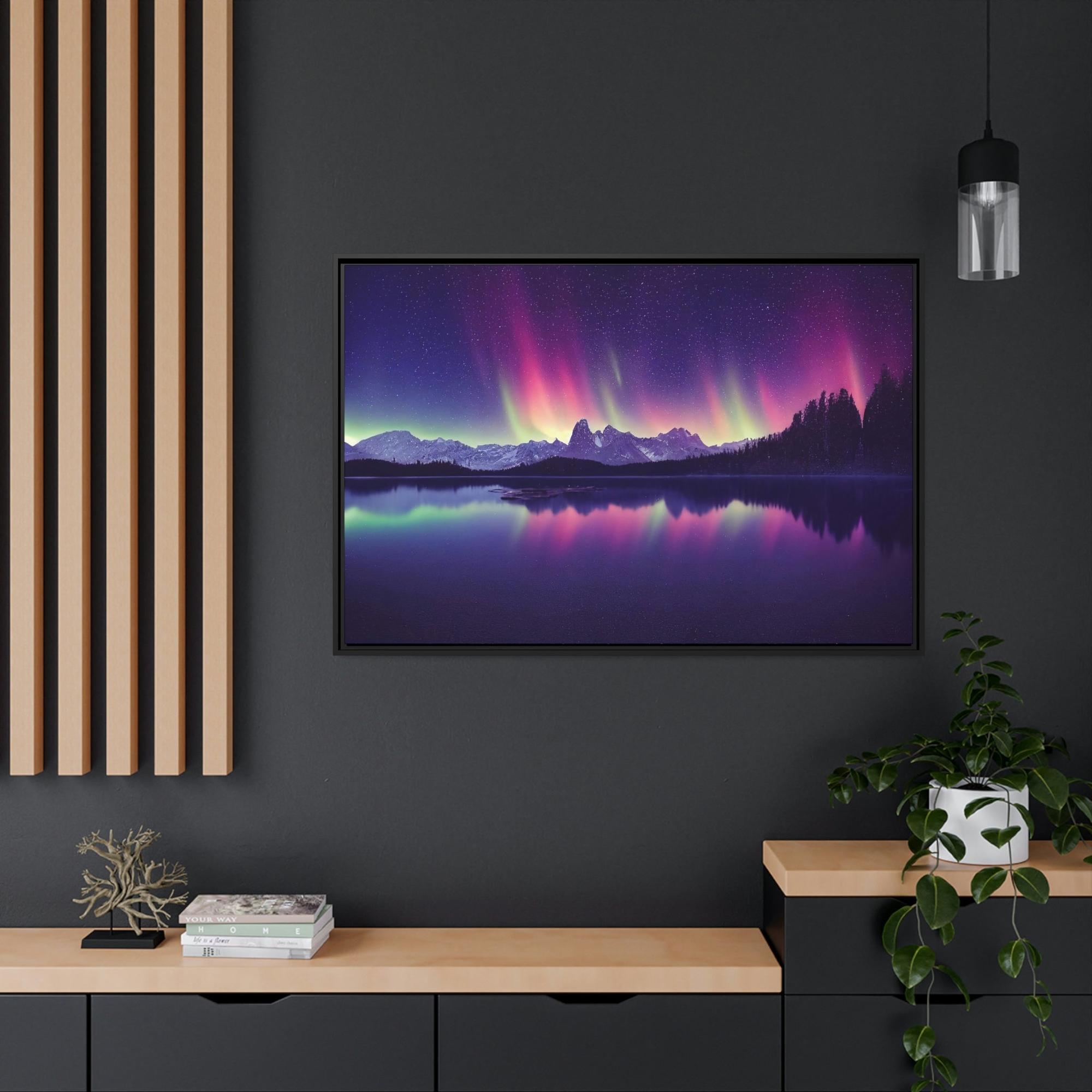 Aurora Borealis Aurora Borealis Serenade: A Harmonious Display of Light and Color