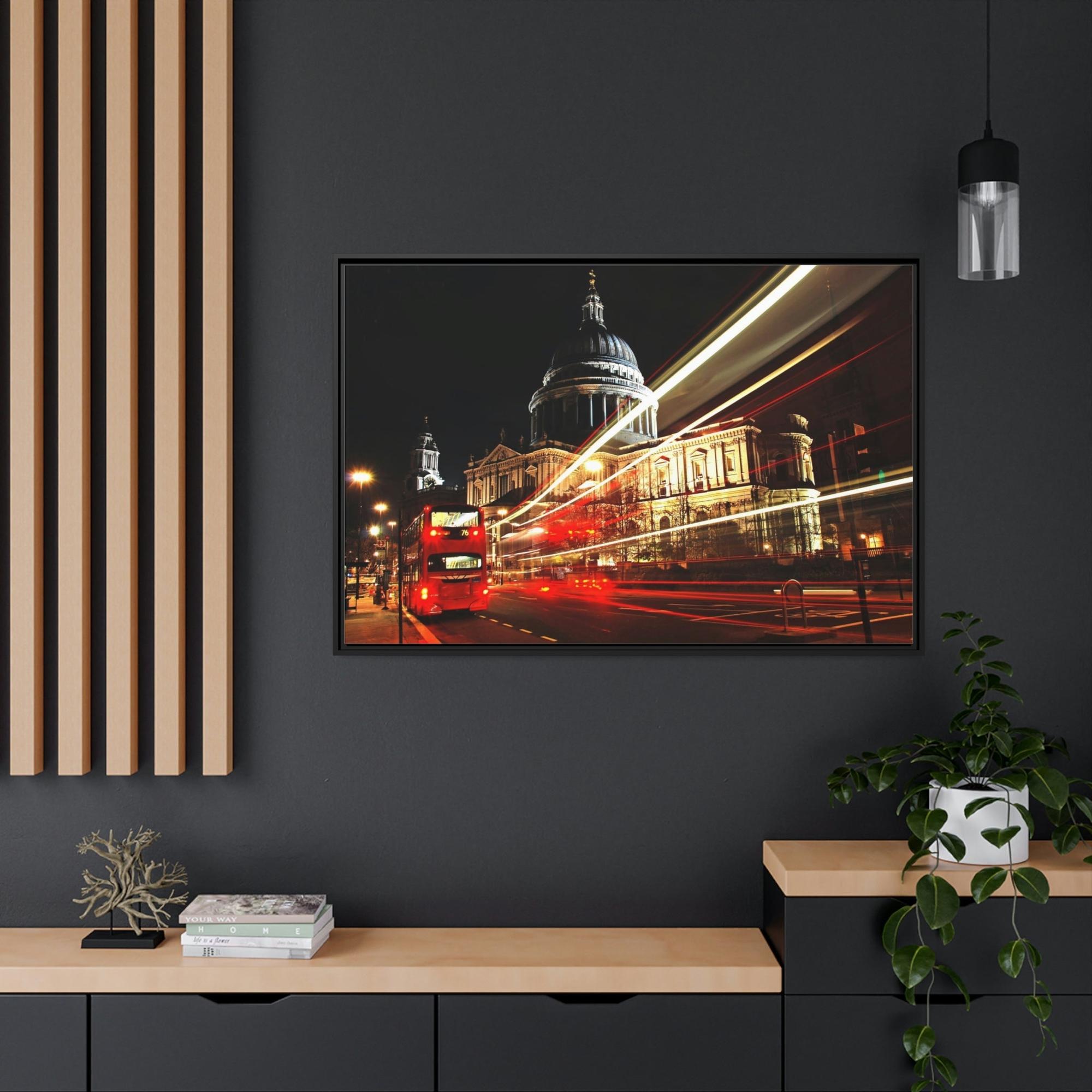 Bus The Essence of Travel: Canvas Print capturing the Spirit of Buses