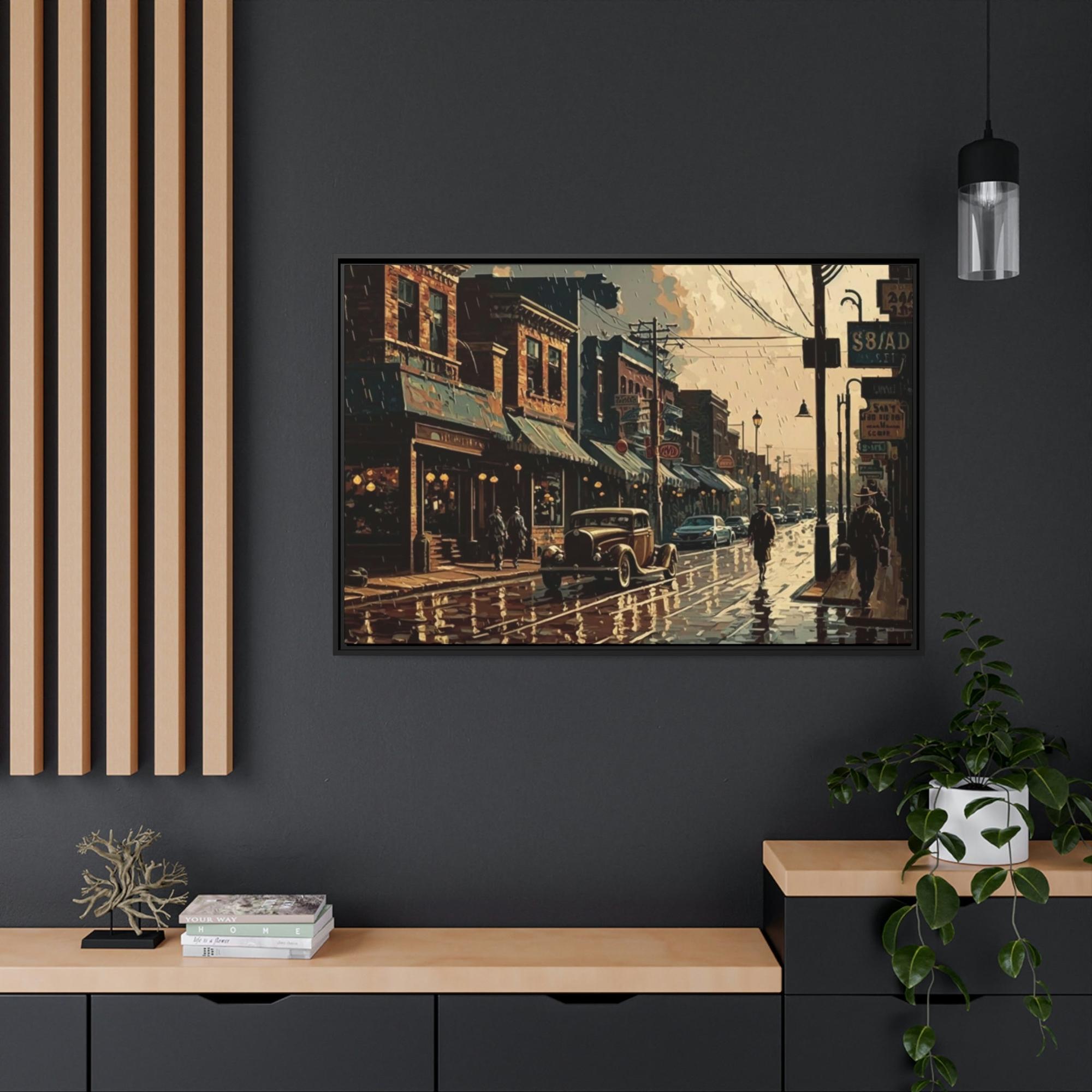 Vintage Vintage Melancholy: A Canvas of Romantic and Wistful Moods