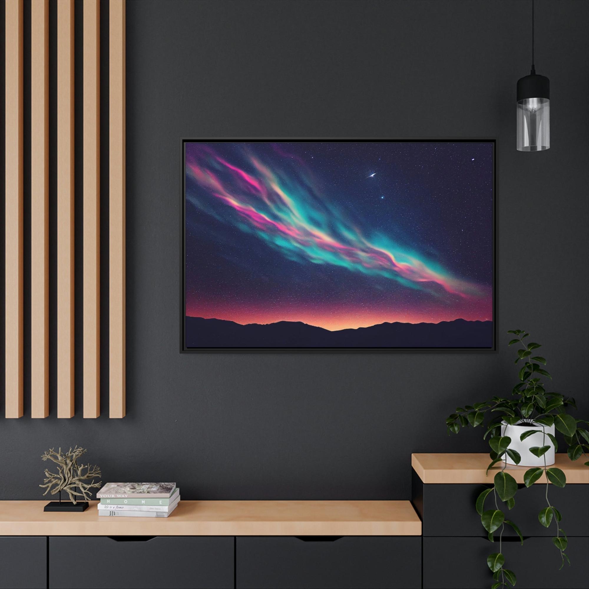 Aurora Borealis Celestial Dance of the Aurora Borealis: A Symphony on Canvas