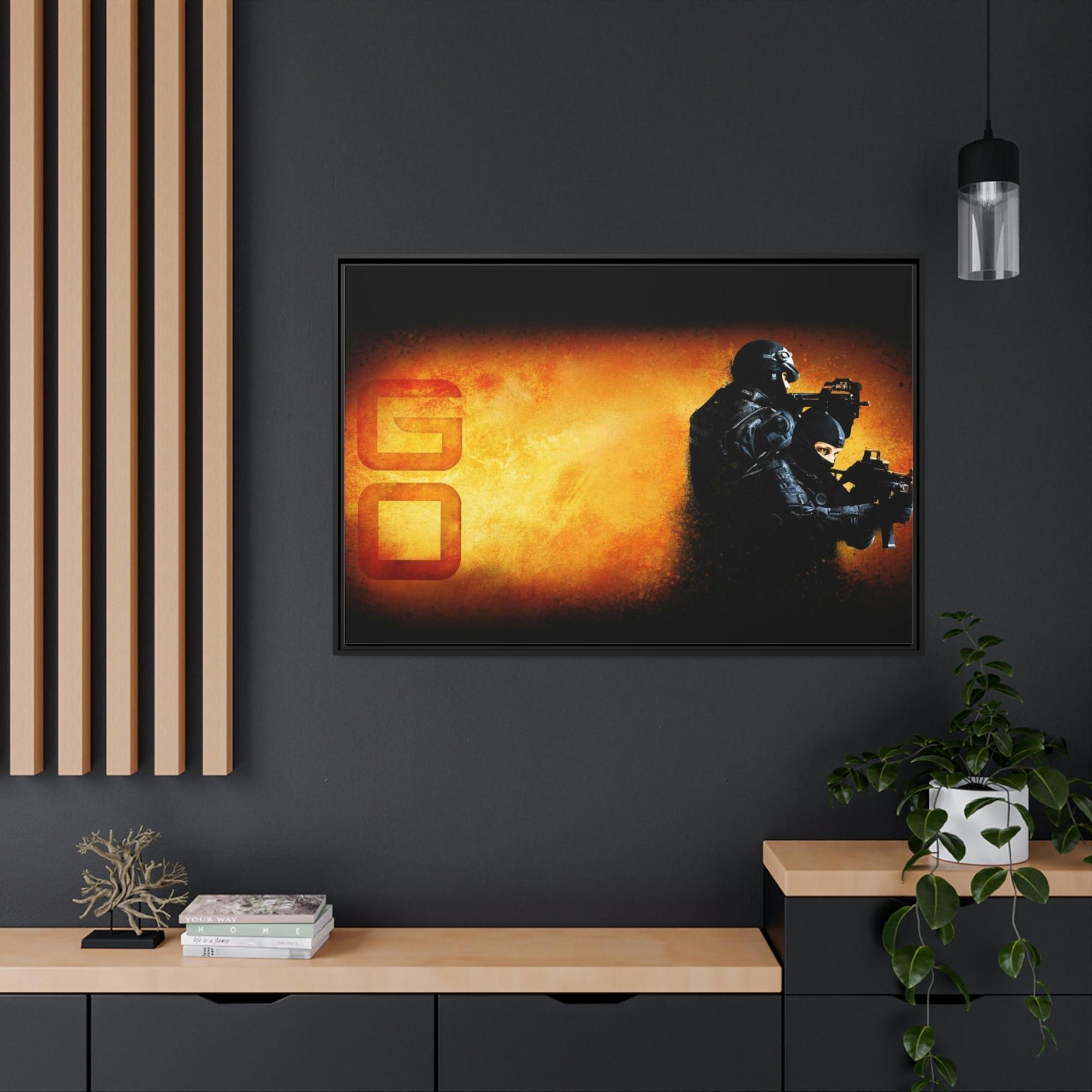undefined Game On: Immersive Counter Strike Canvas & Poster Wall Art