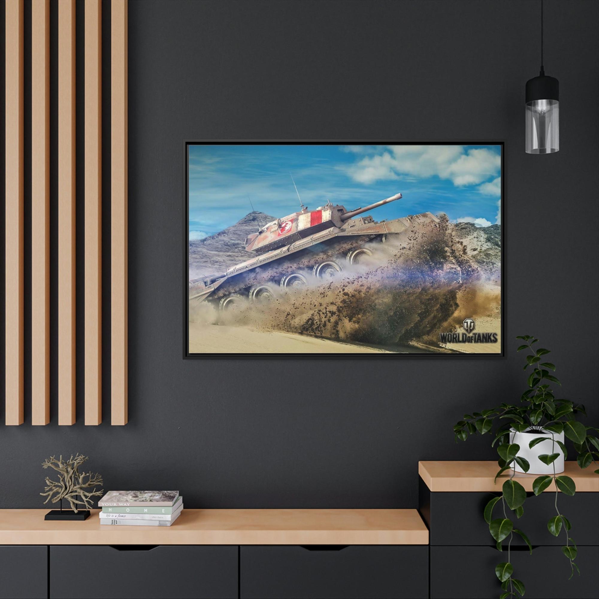 World Of Tanks Metal Warriors: Captivating World of Tanks Canvas & Poster Wall Art
