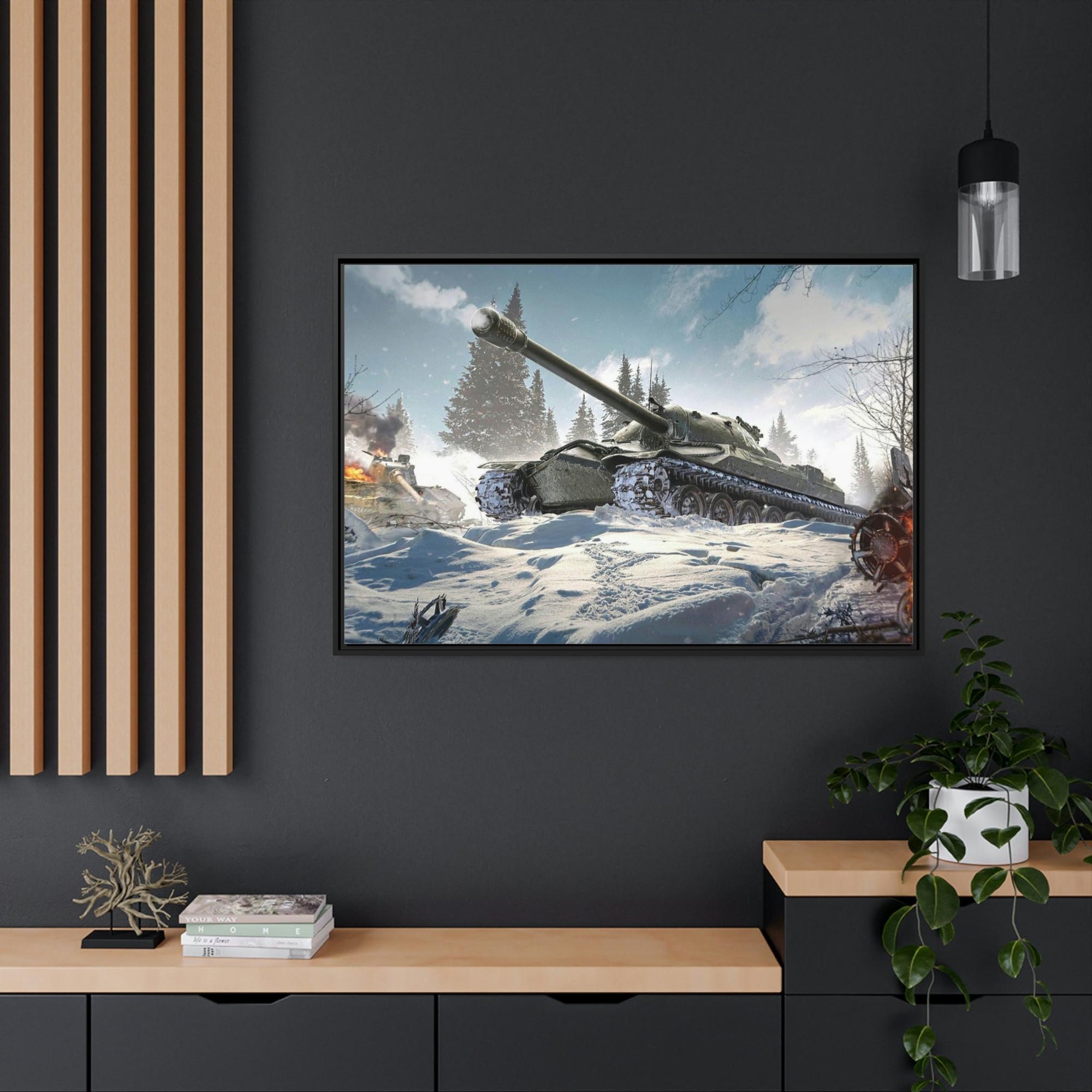World Of Tanks Steel Titans Clash: Epic World of Tanks Canvas & Poster Wall Art