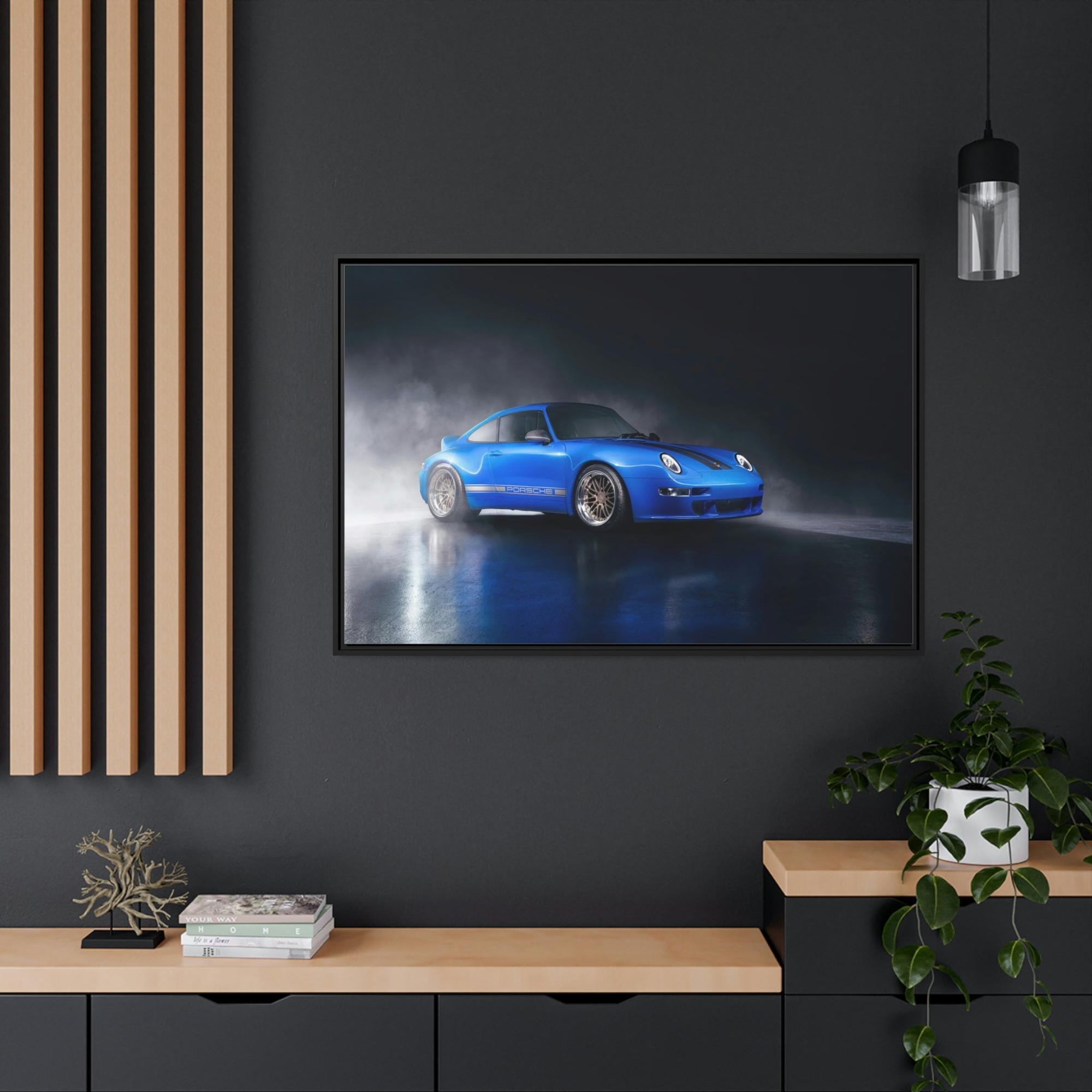 Porsche Porsche Heritage: Classic Poster Print of a Vintage Porsche