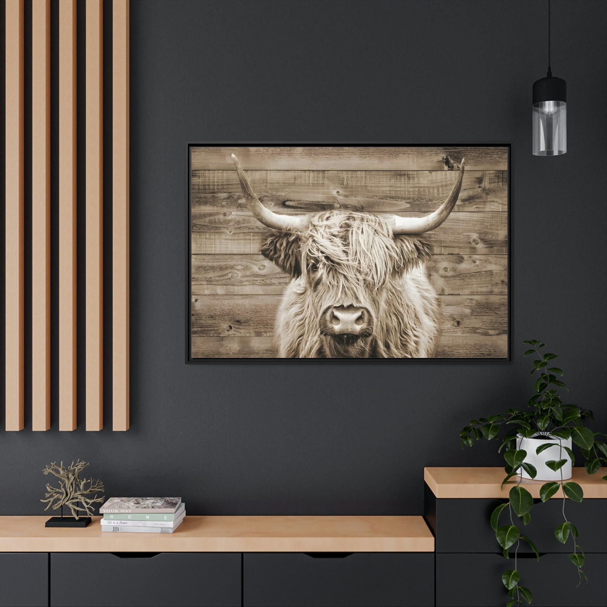 Highland Cow Highland Harmony: Serene Highland Cow - Pixoram