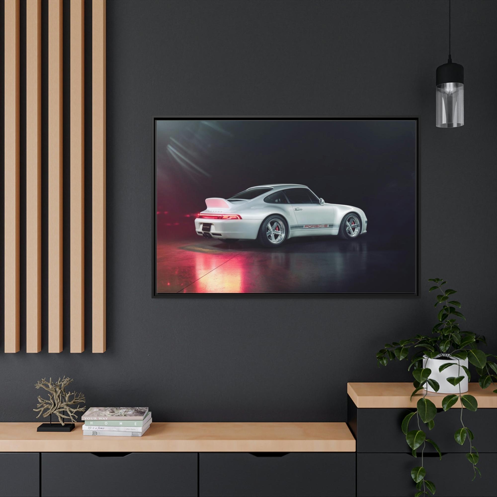Porsche Porsche in Motion: Dynamic Print on Canvas for Racing Fans