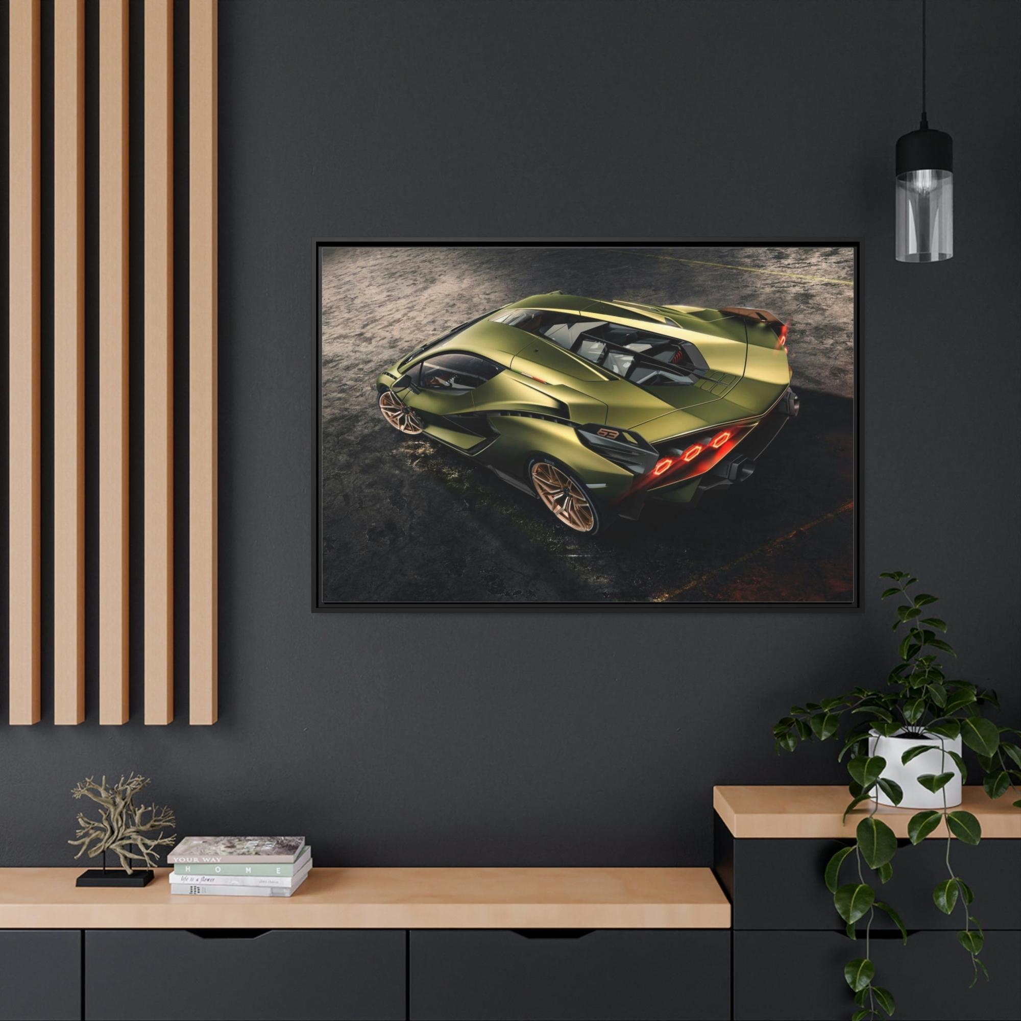 Lamborghini Lamborghini Adrenaline: Canvas & Posters of Sleek Sport Car