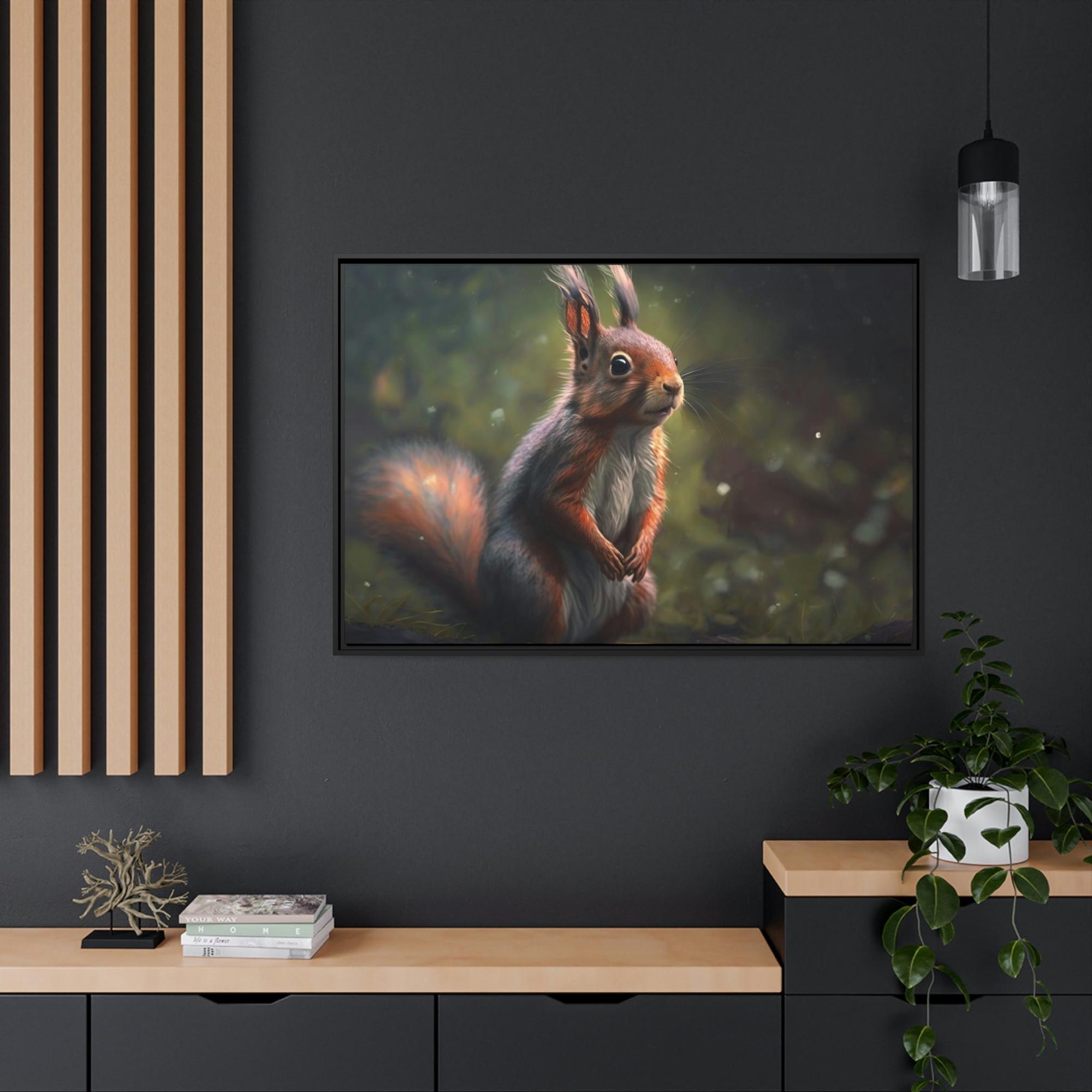 Squirrels Squirrelly Charm: A Furry Friend