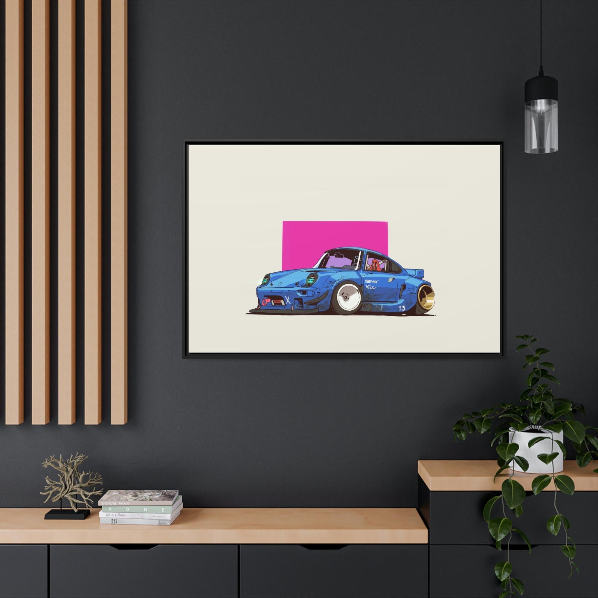 Porsche Vintage Porsche Charm: Framed Posters and Canvas Prints