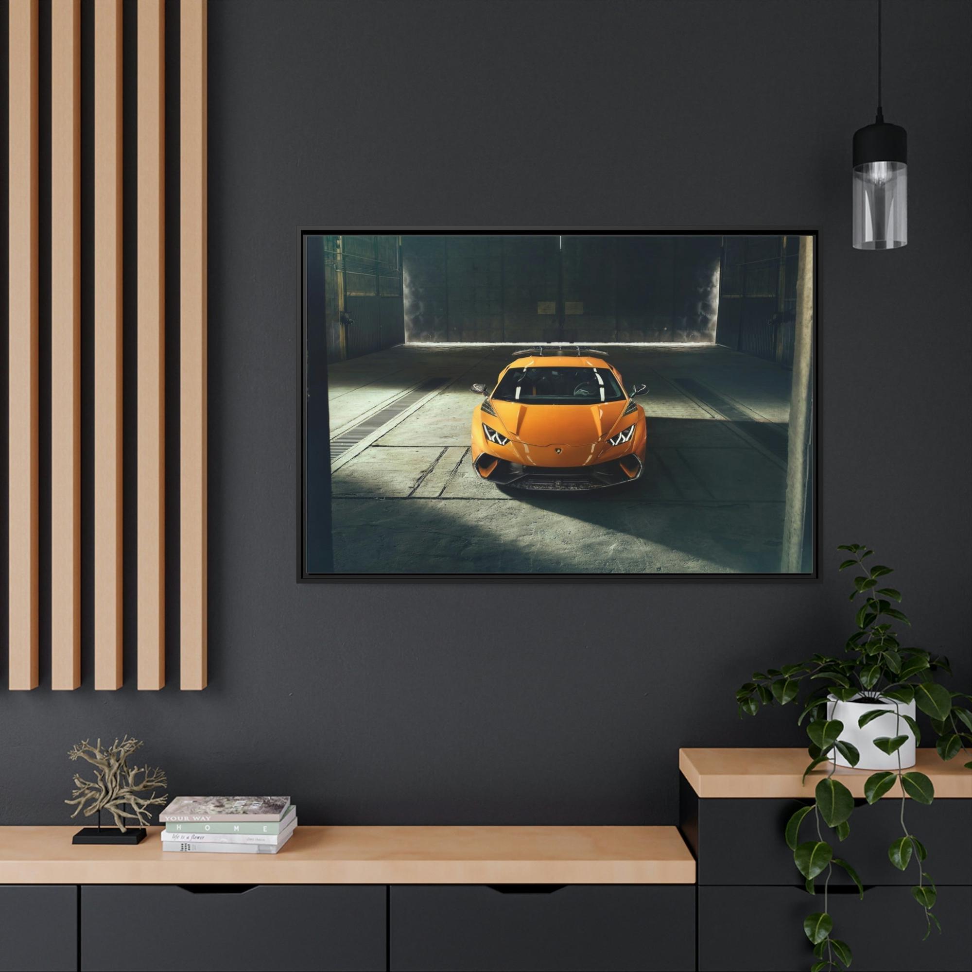 Lamborghini The Essence of Speed: Lamborghini Canvas & Poster on a Quality Print