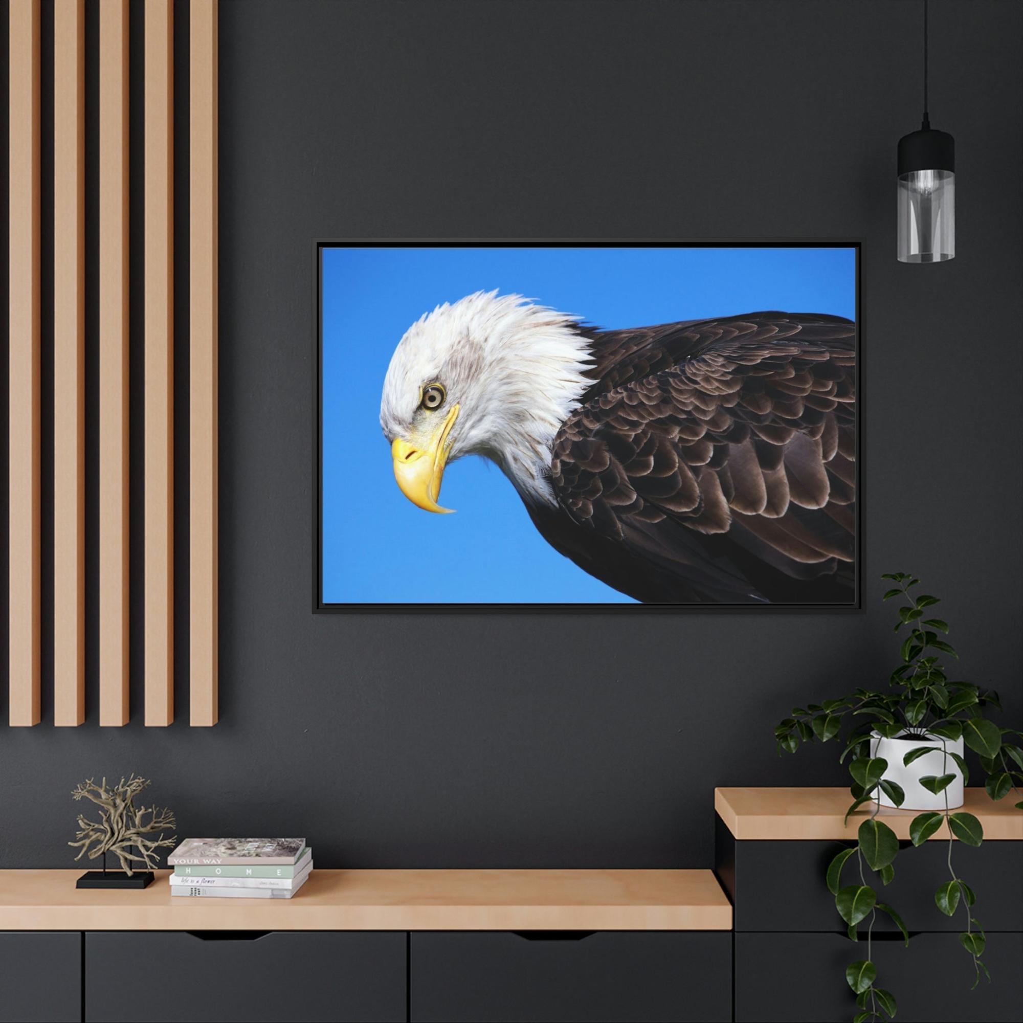 Eagles Eagle's Enchantment: Artistic Canvas Print Conjuring the Magic of their Presence