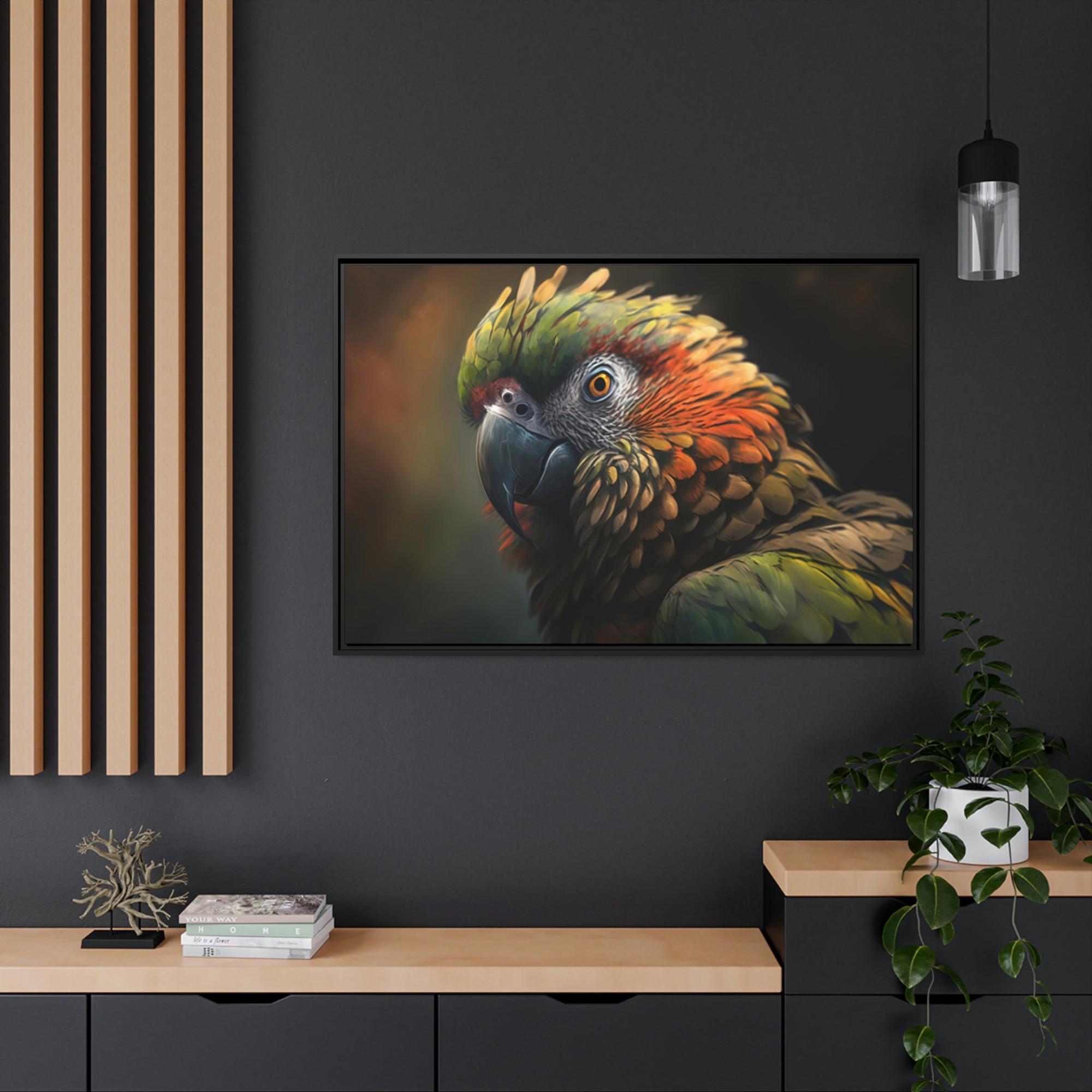 Parrots Parrot Whispers: A Canvas of Tropical Secrets and Mysteries