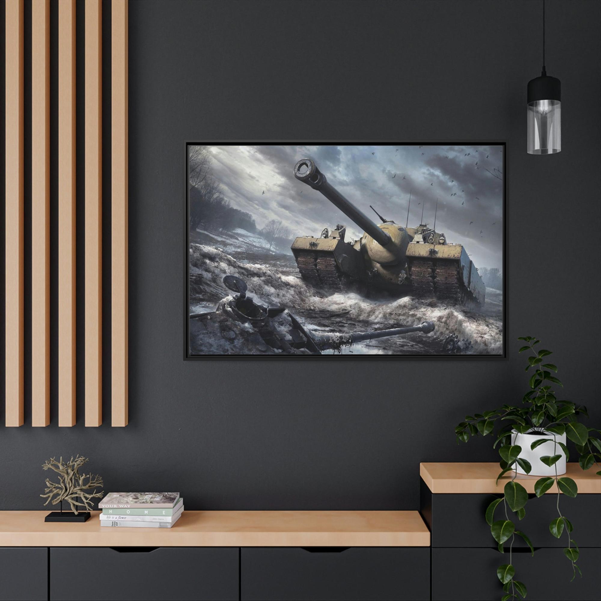 World Of Tanks The Art of Armored Warfare: Canvas & Poster Masterpiece from World of Tanks
