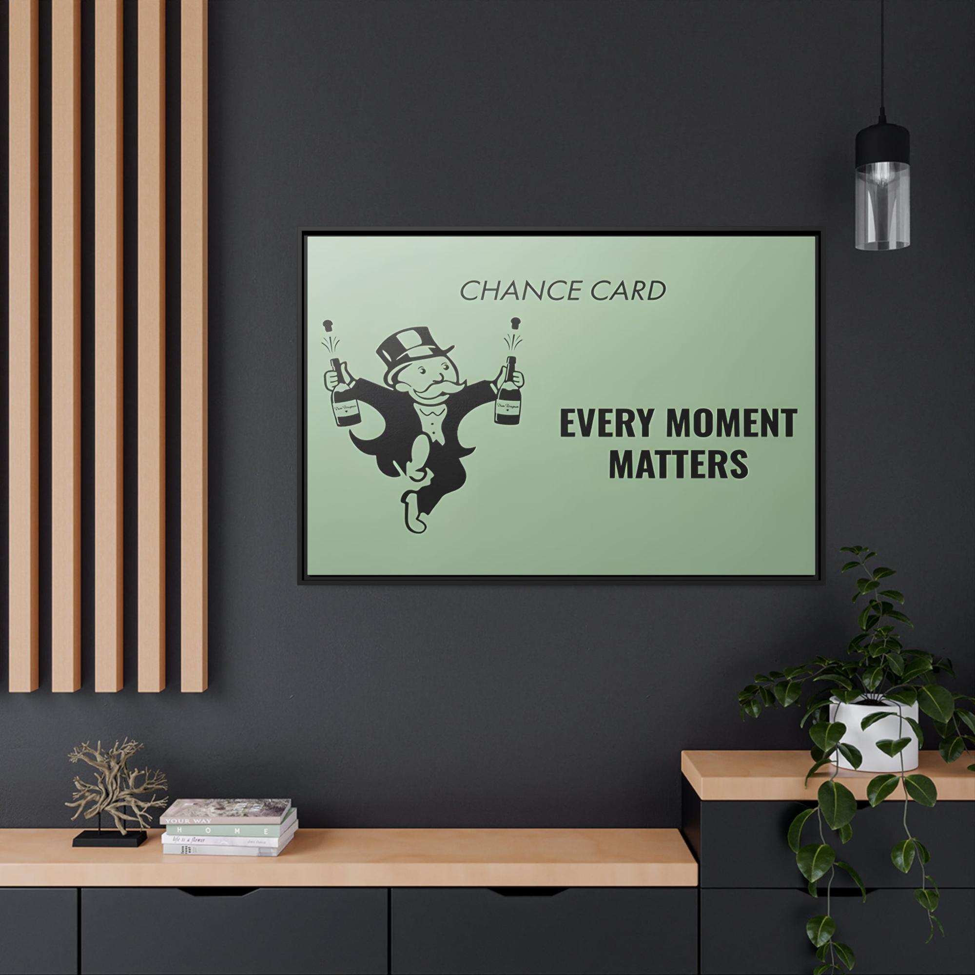 Monopoly & Motivation Monopoly's Motivation Revealed: Artistic Print on Framed Canvas