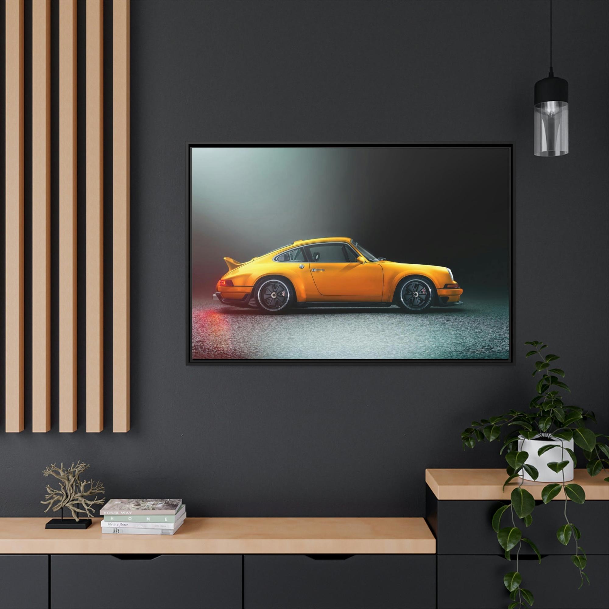 Porsche The Porsche Lifestyle: A Framed Poster of the Iconic Sports Car Brand
